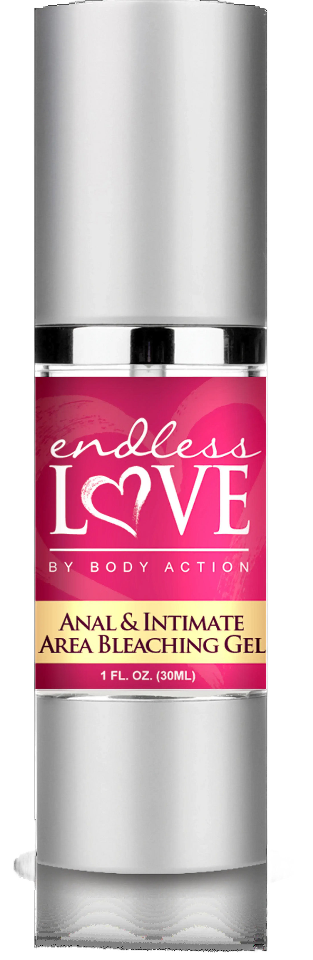 ENDLESS LOVE BLEACHING GEL ANAL & INTIMATE AREA 1 OZ. Body Action Products