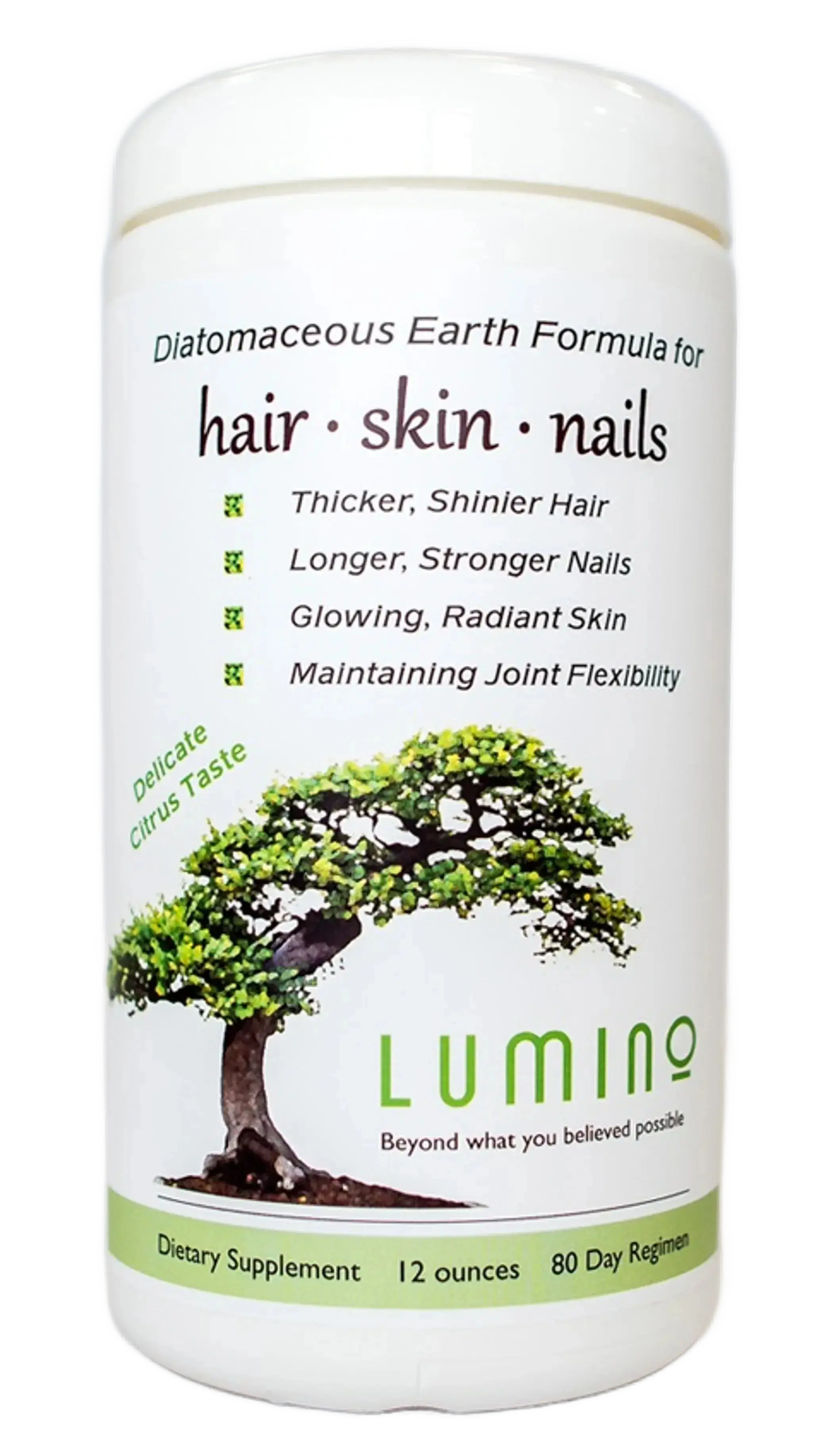 Enhanced Silica Formula for Hair, Skin, and Nails 12 oz Can Lumino Wellness