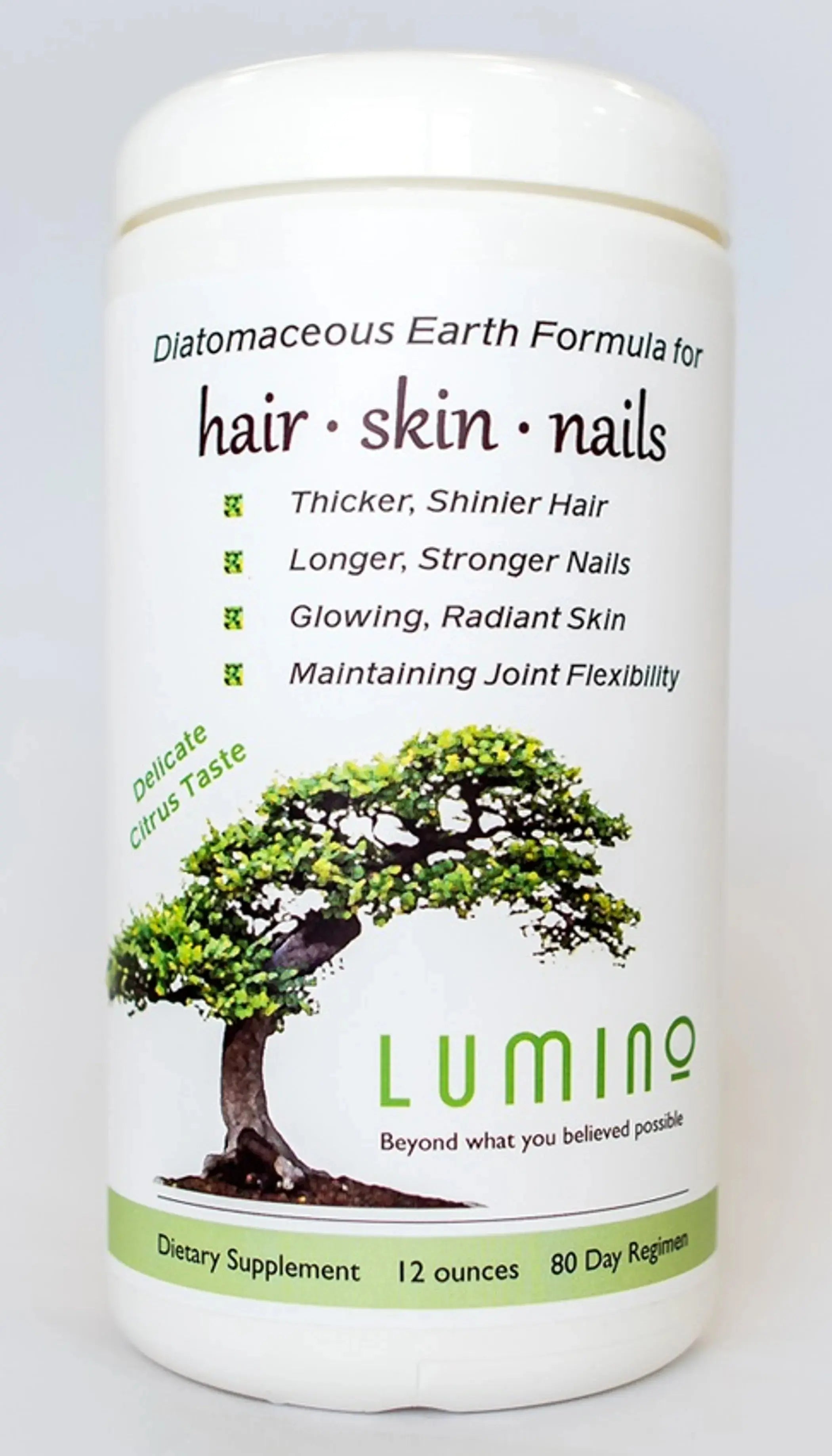 Enhanced Silica Formula for Hair, Skin, and Nails 12 oz Can Lumino Wellness