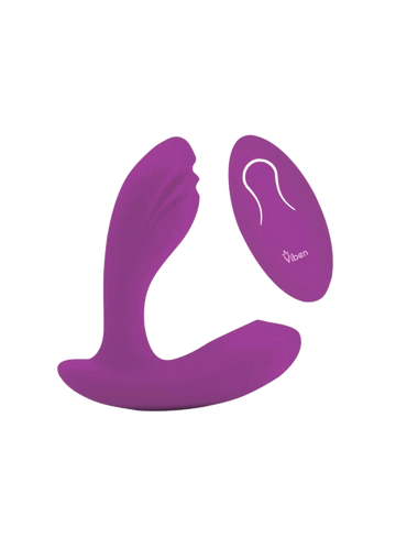 VIBEN EPIPHANY ROLLERBALL CLIT MASSAGER BERRY Viben