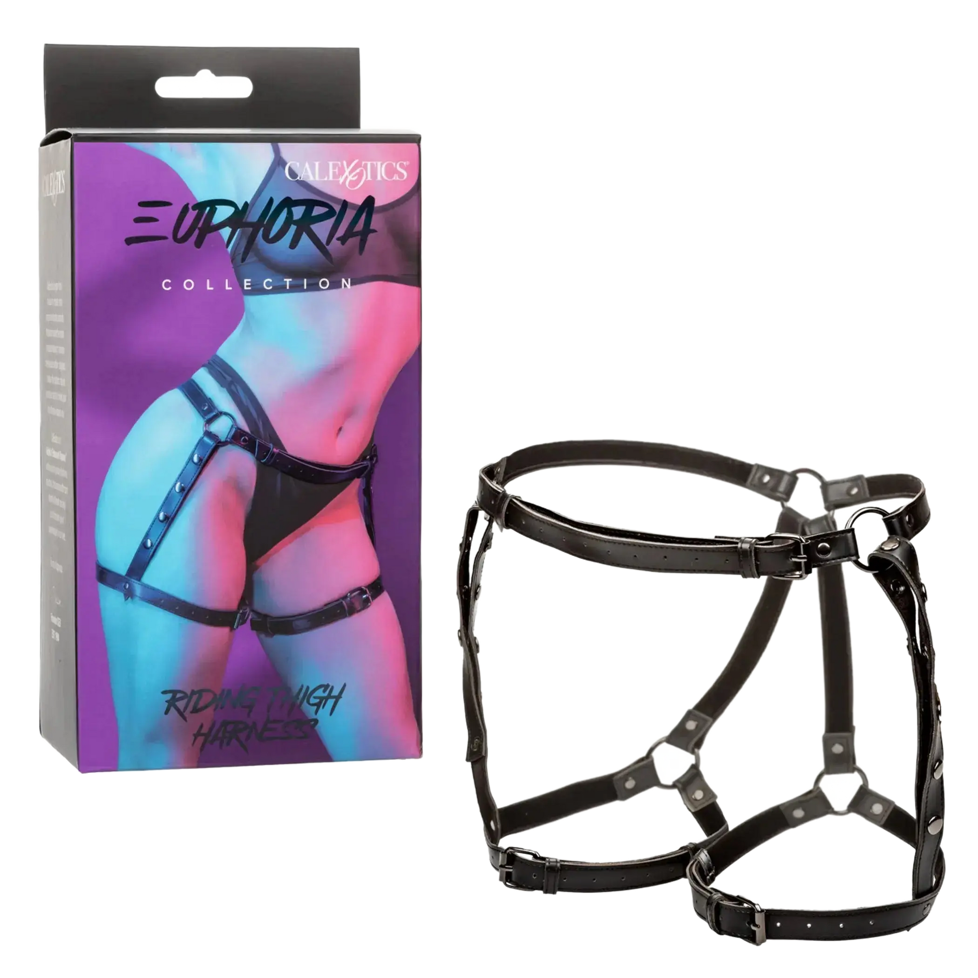 EUPHORIA RIDING THIGH HARNESS California Exotic Novelties