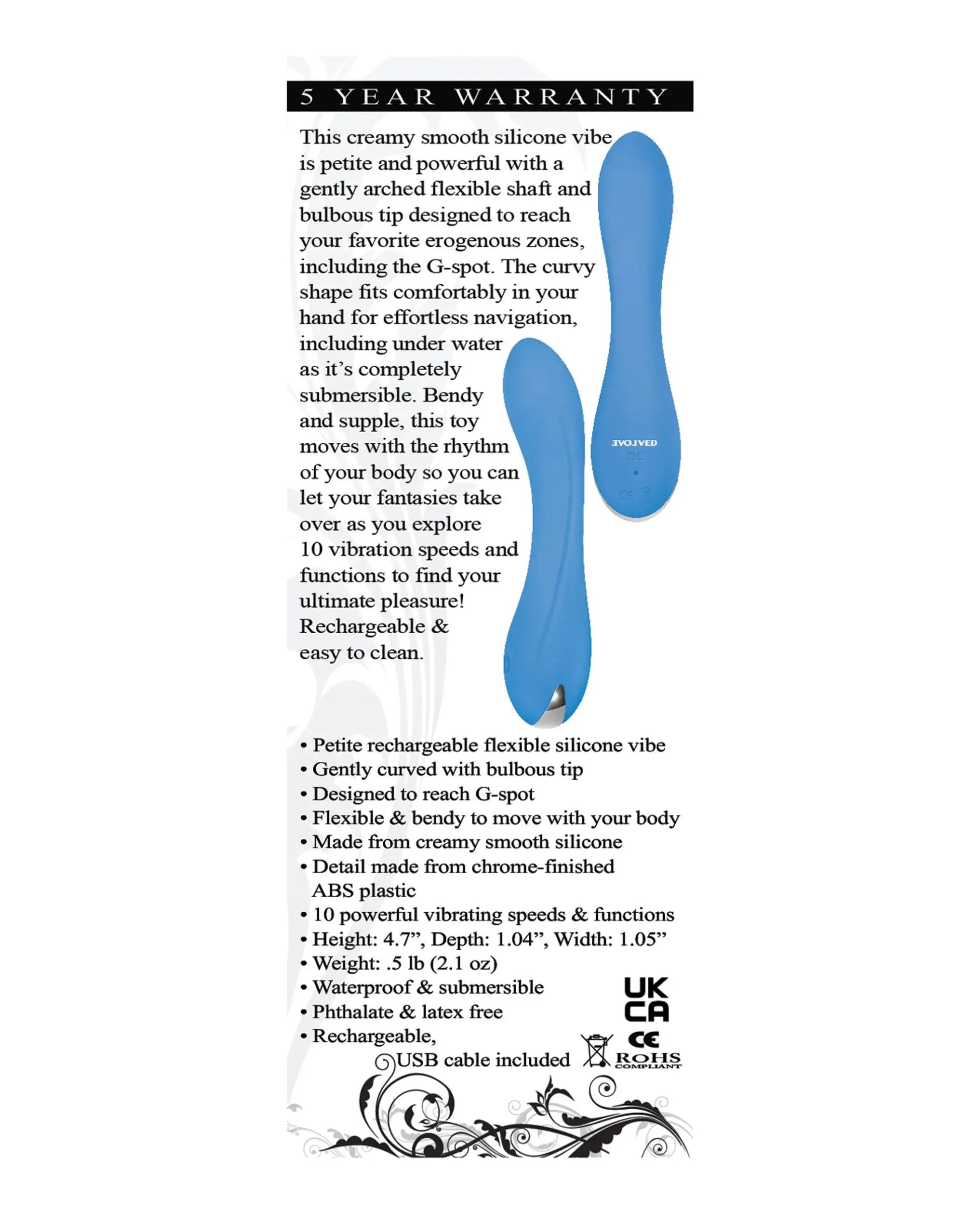 Evolved Blue Crush Vibrator Evolved Novelties
