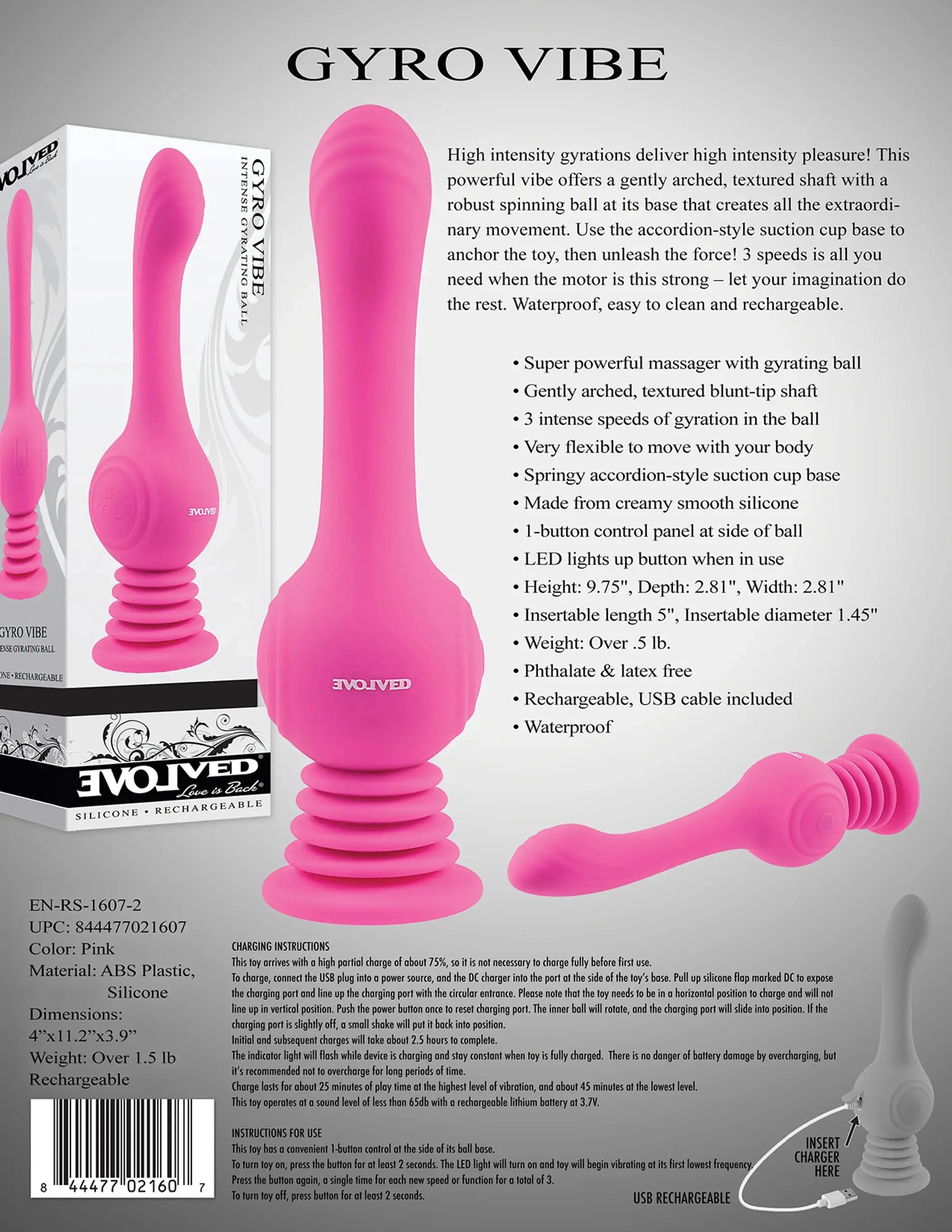 Evolved Gyro Vibe Evolved Novelties