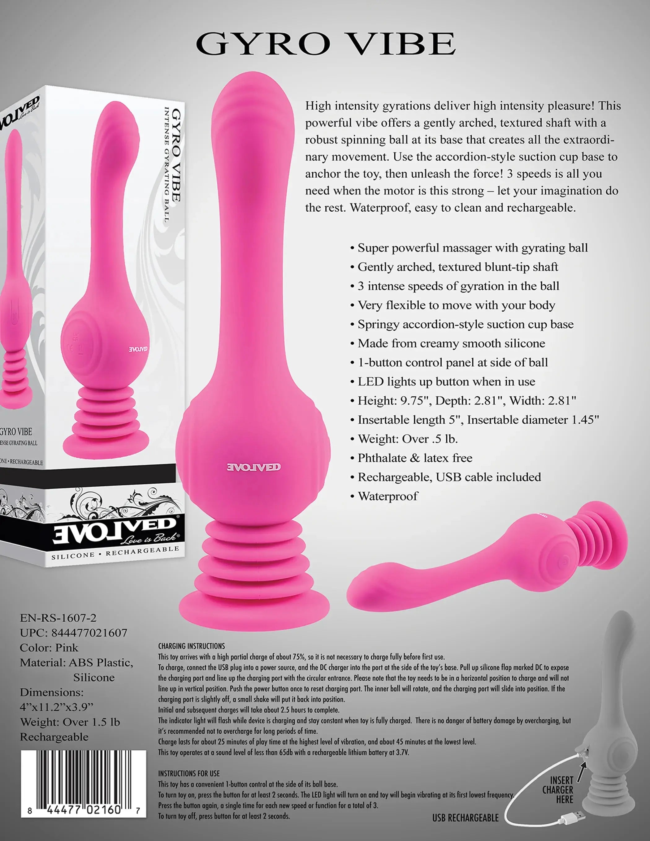 Evolved Gyro Vibe Evolved Novelties