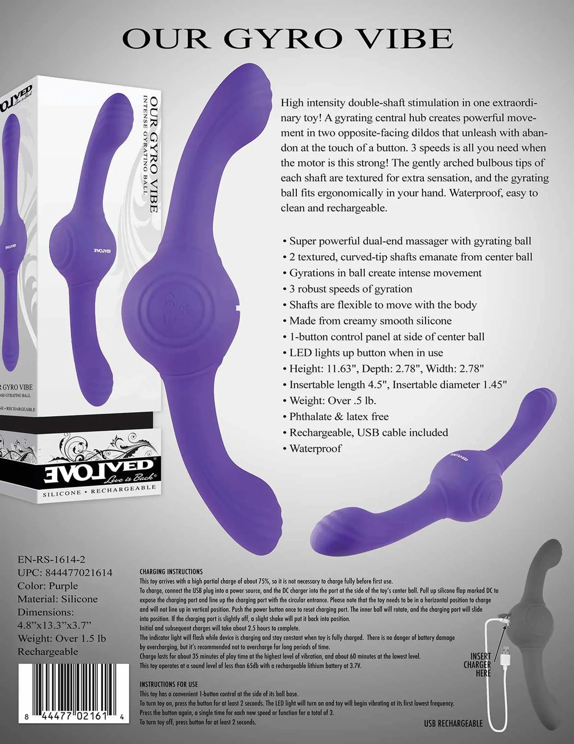 Evolved Our Gyro Vibe Evolved Novelties