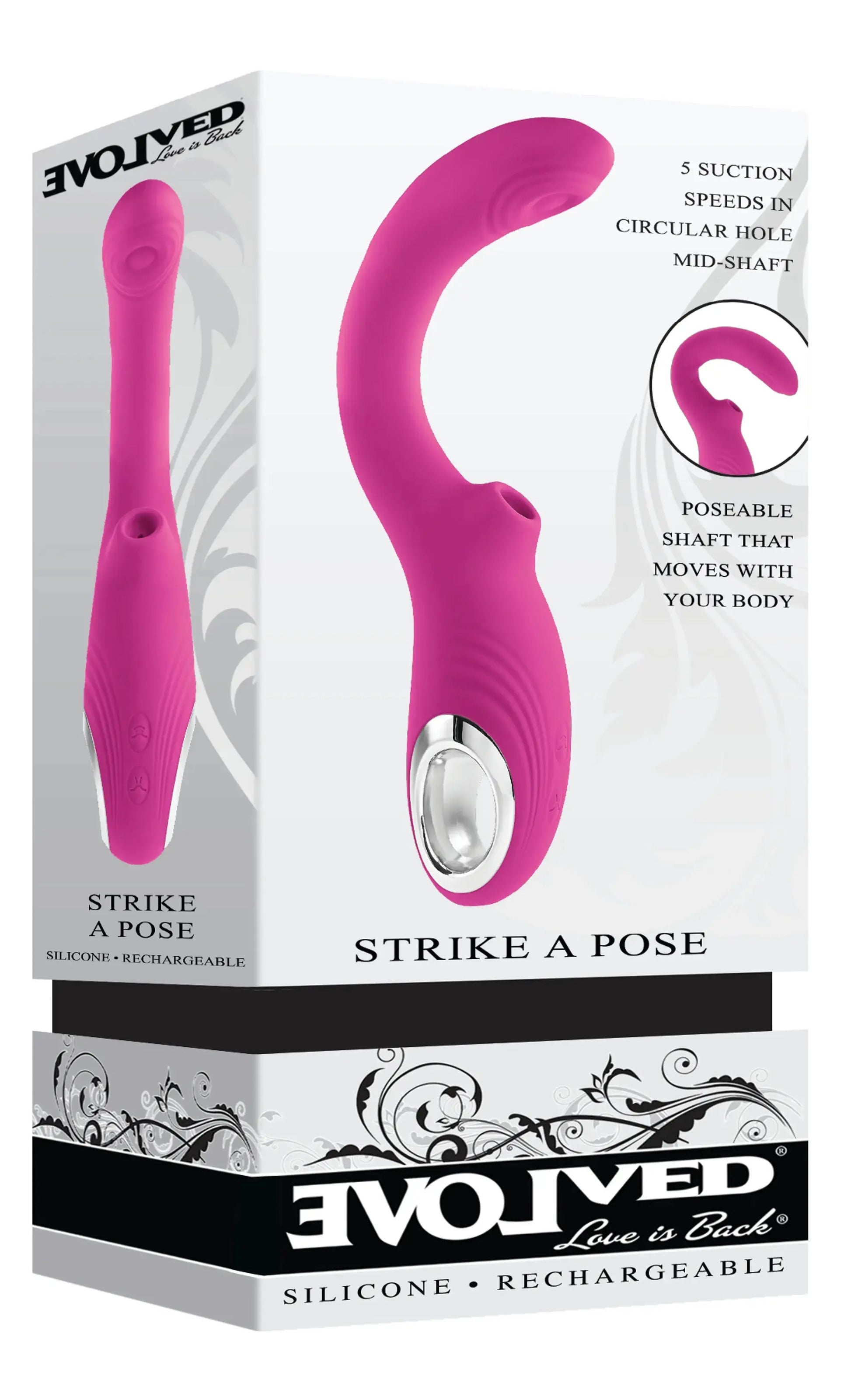 Evolved Strike a Pose Vibrator Evolved Novelties