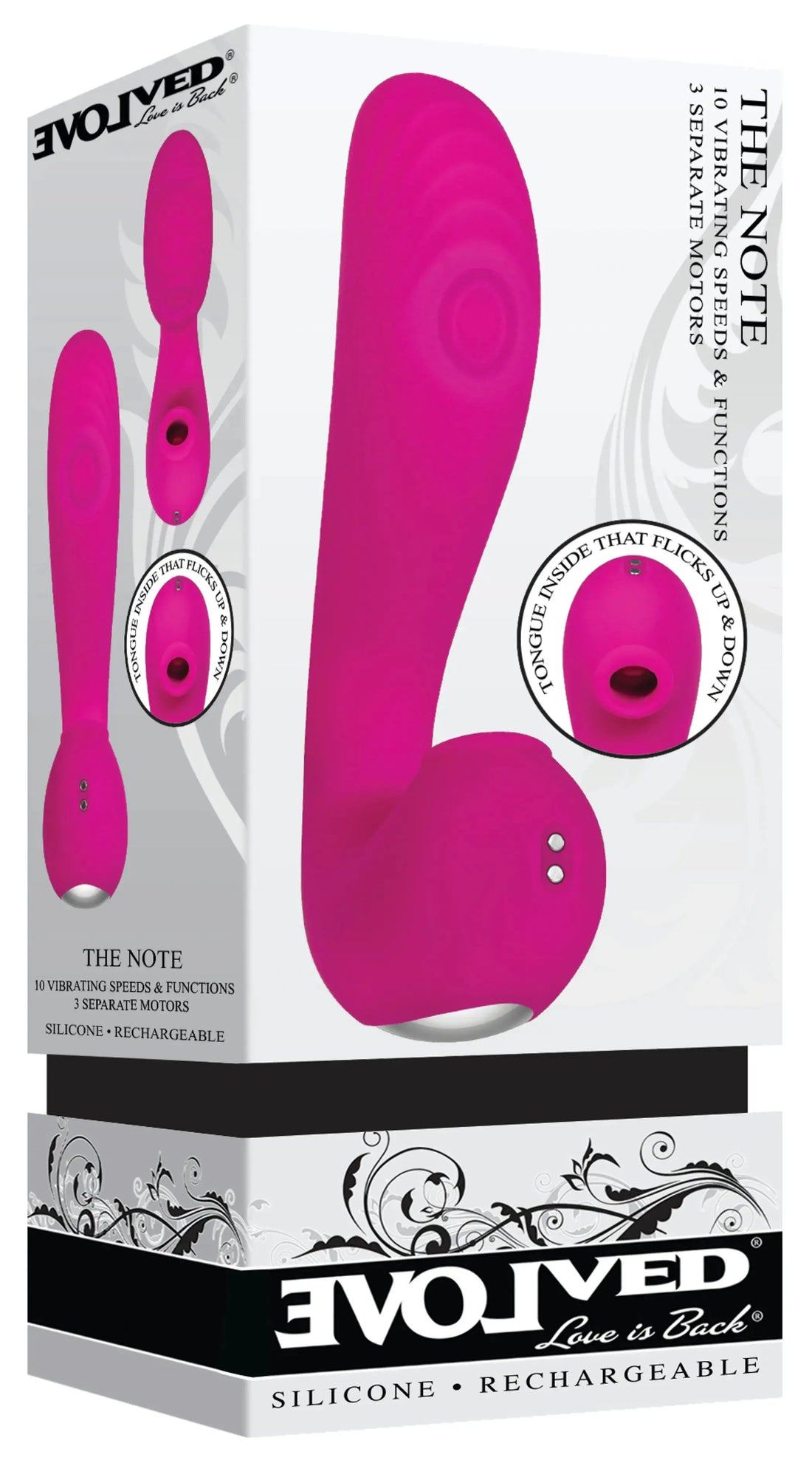 Evolved The Note Vibrator Evolved Novelties