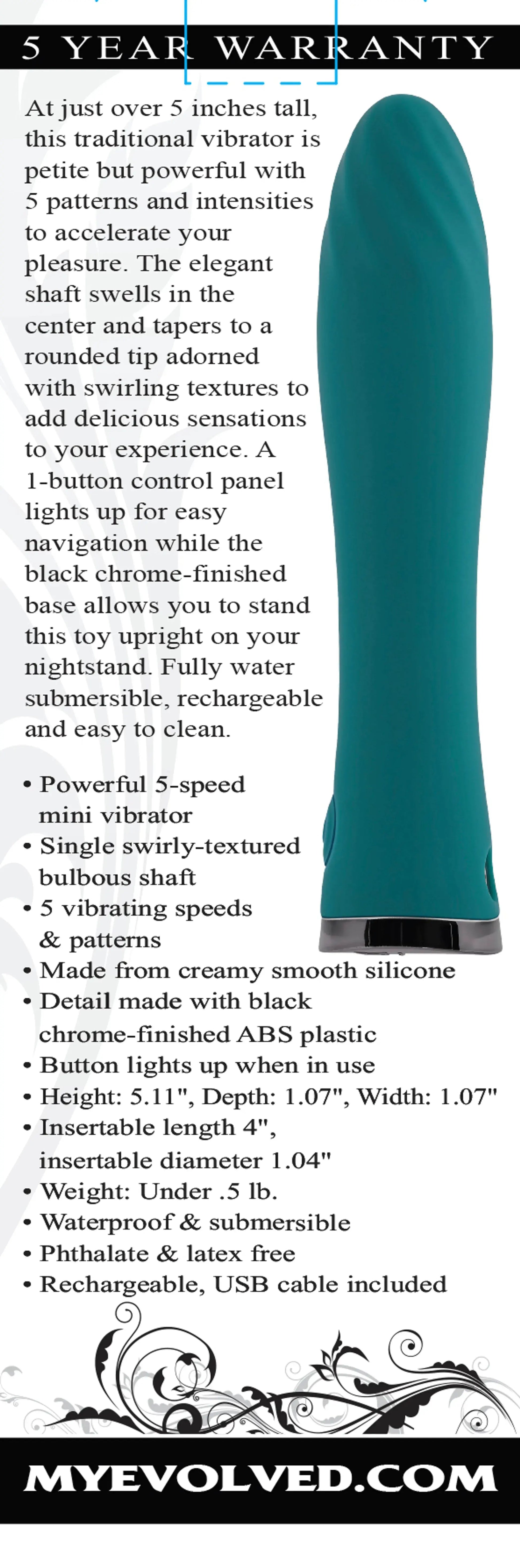 Evolved Ultra Wave Vibrator Evolved Novelties