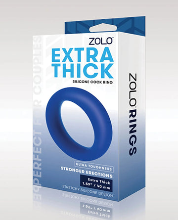 Extra Thick Silicone Cock Ring X-Gen Products