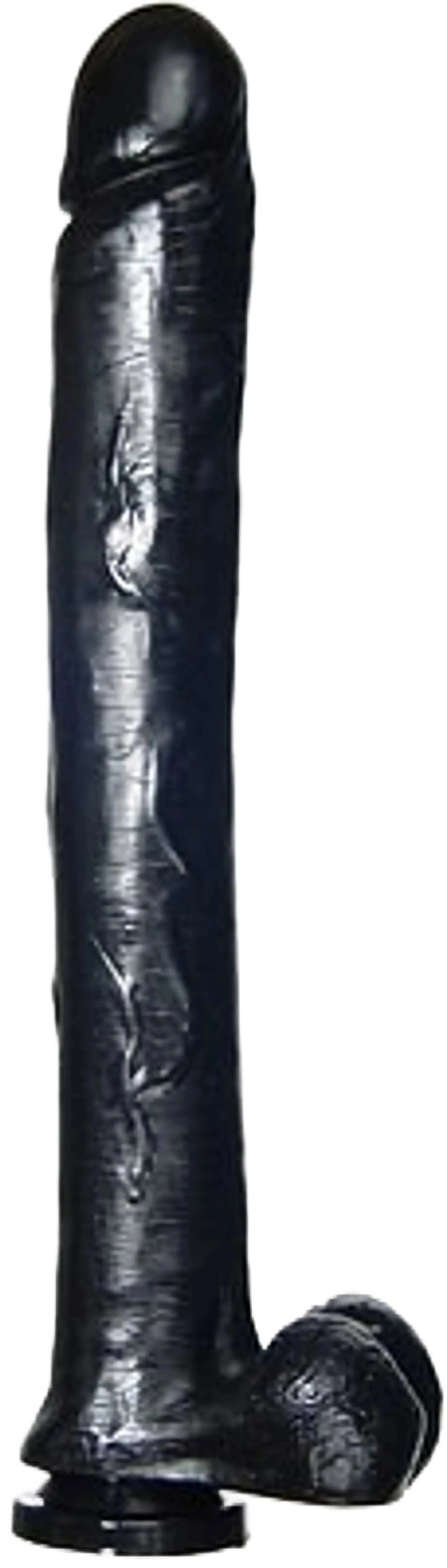 EXXXTREME DONG W/SUCTION BLACK 16IN SI Novelties