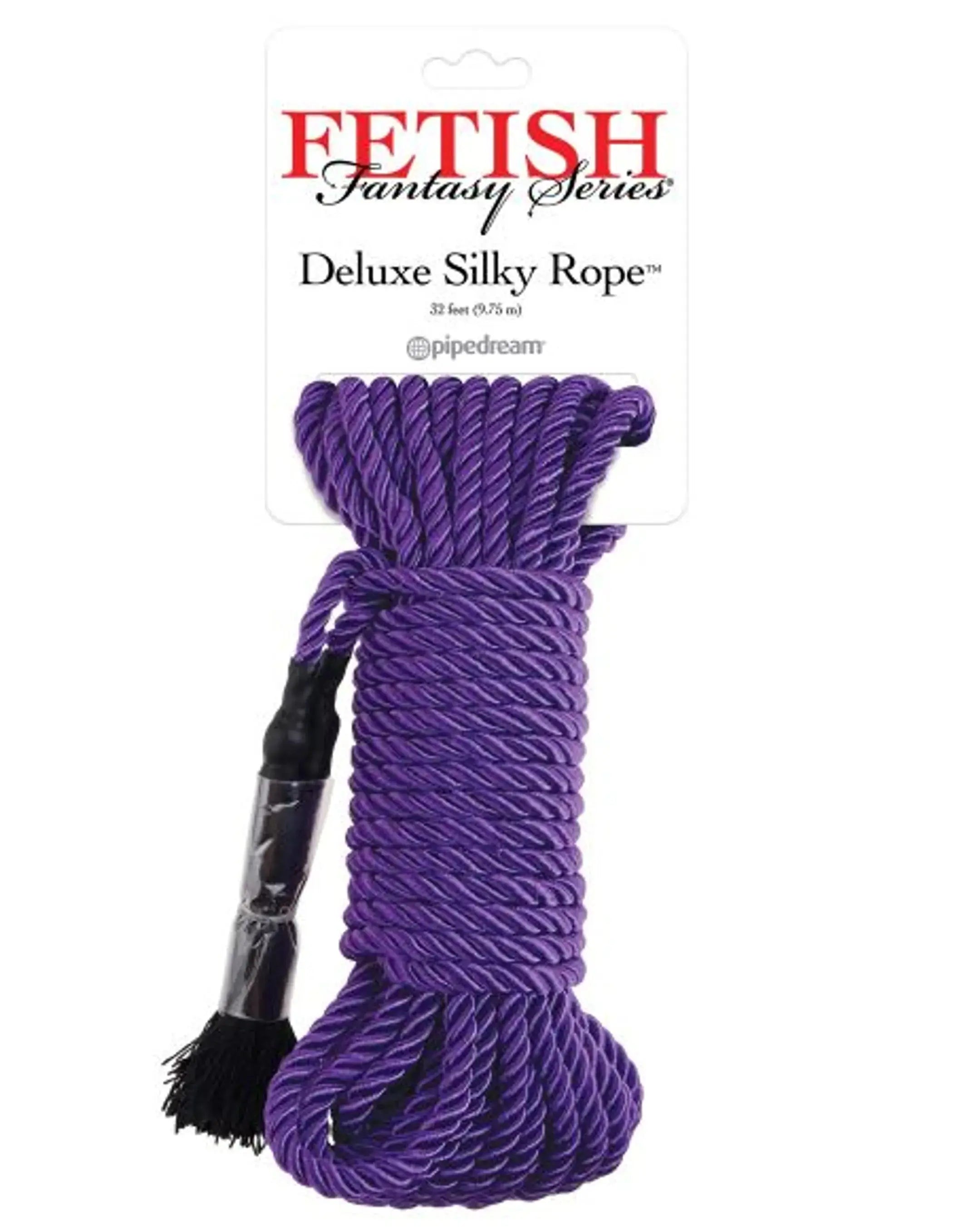 FETISH FANTASY SERIES DELUXE SILK ROPE PURPLE Pipedream Products