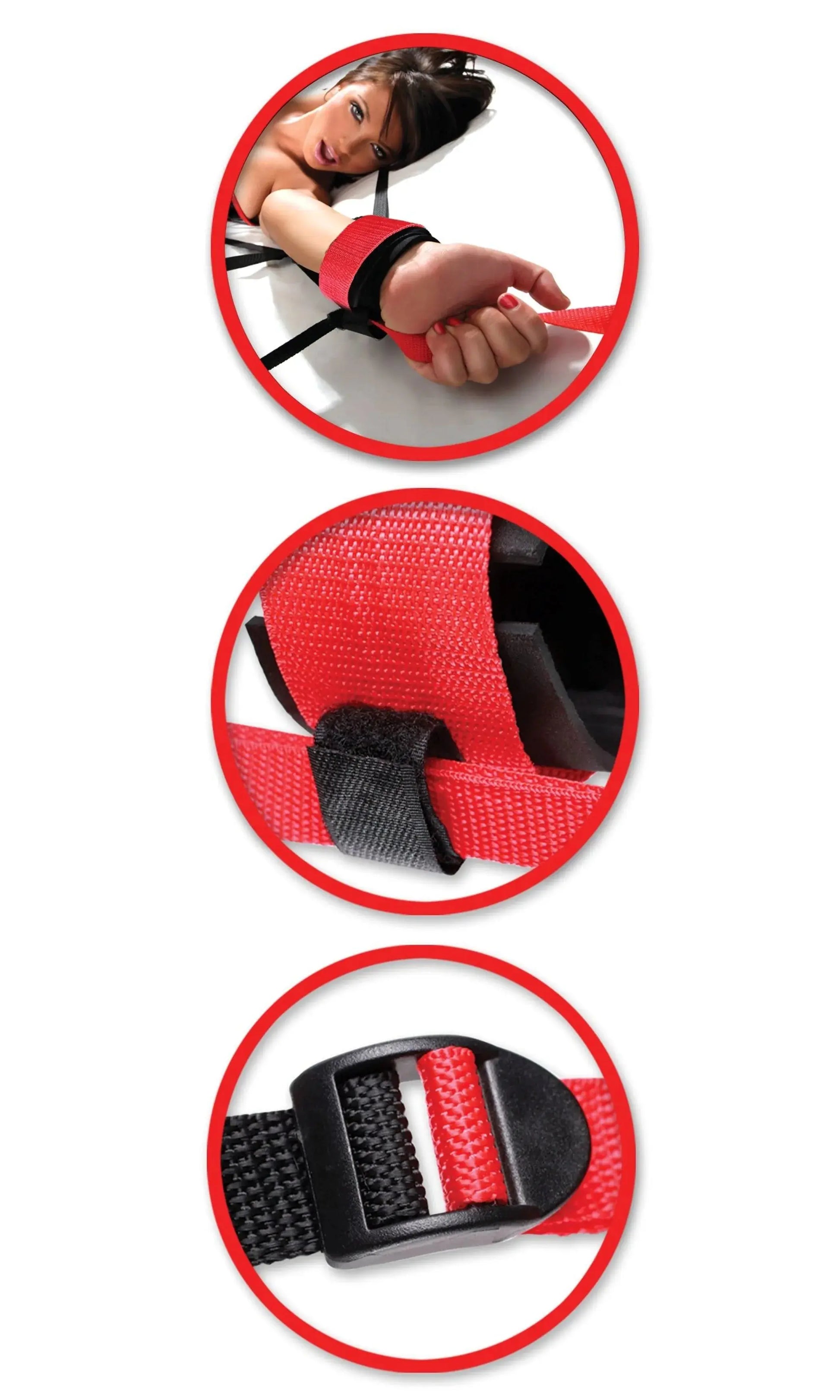 FETISH FANTASY WEB BED RESTRAINT Pipedream Products