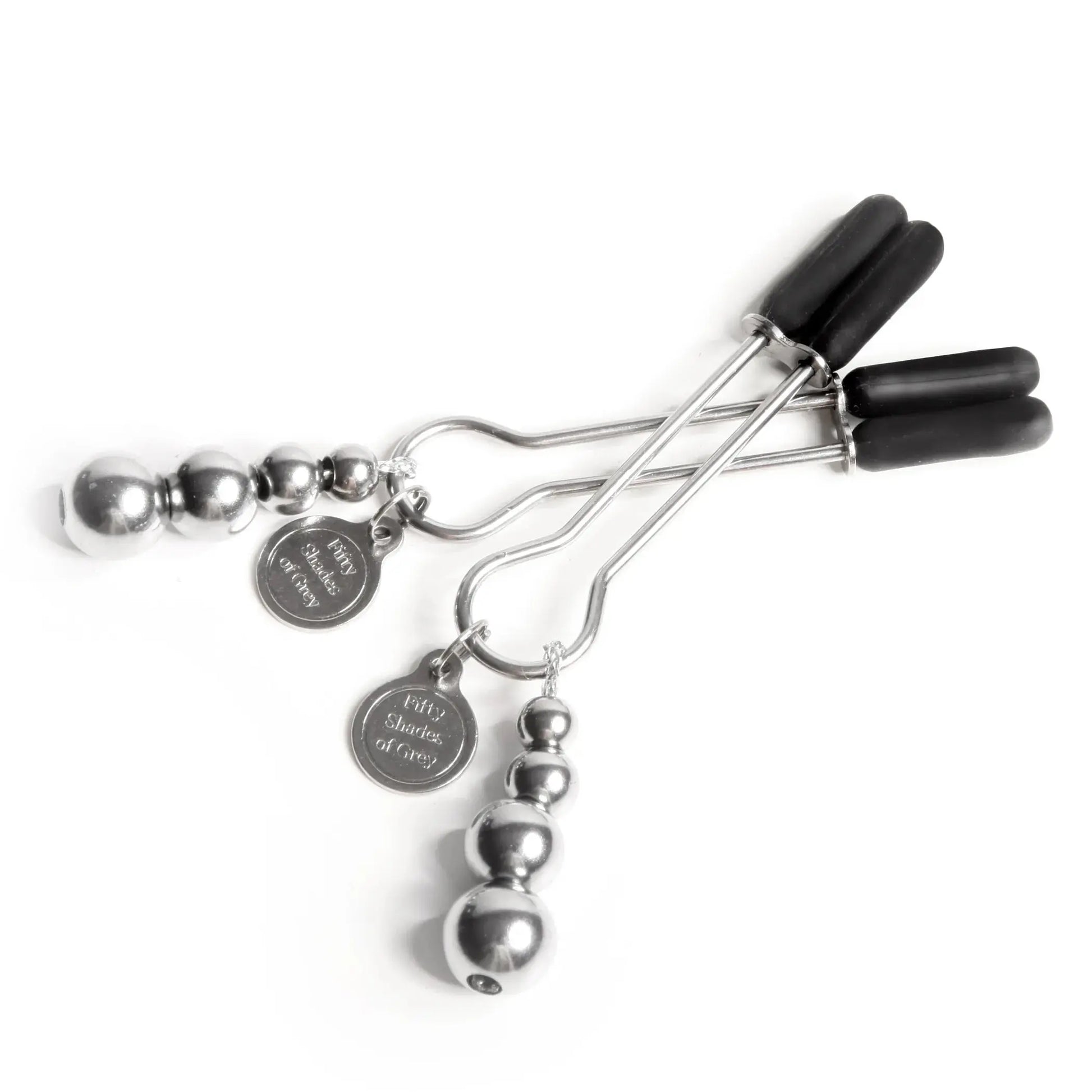 FIFTY SHADES ADJUSTABLE NIPPLE CLAMPS Love Honey