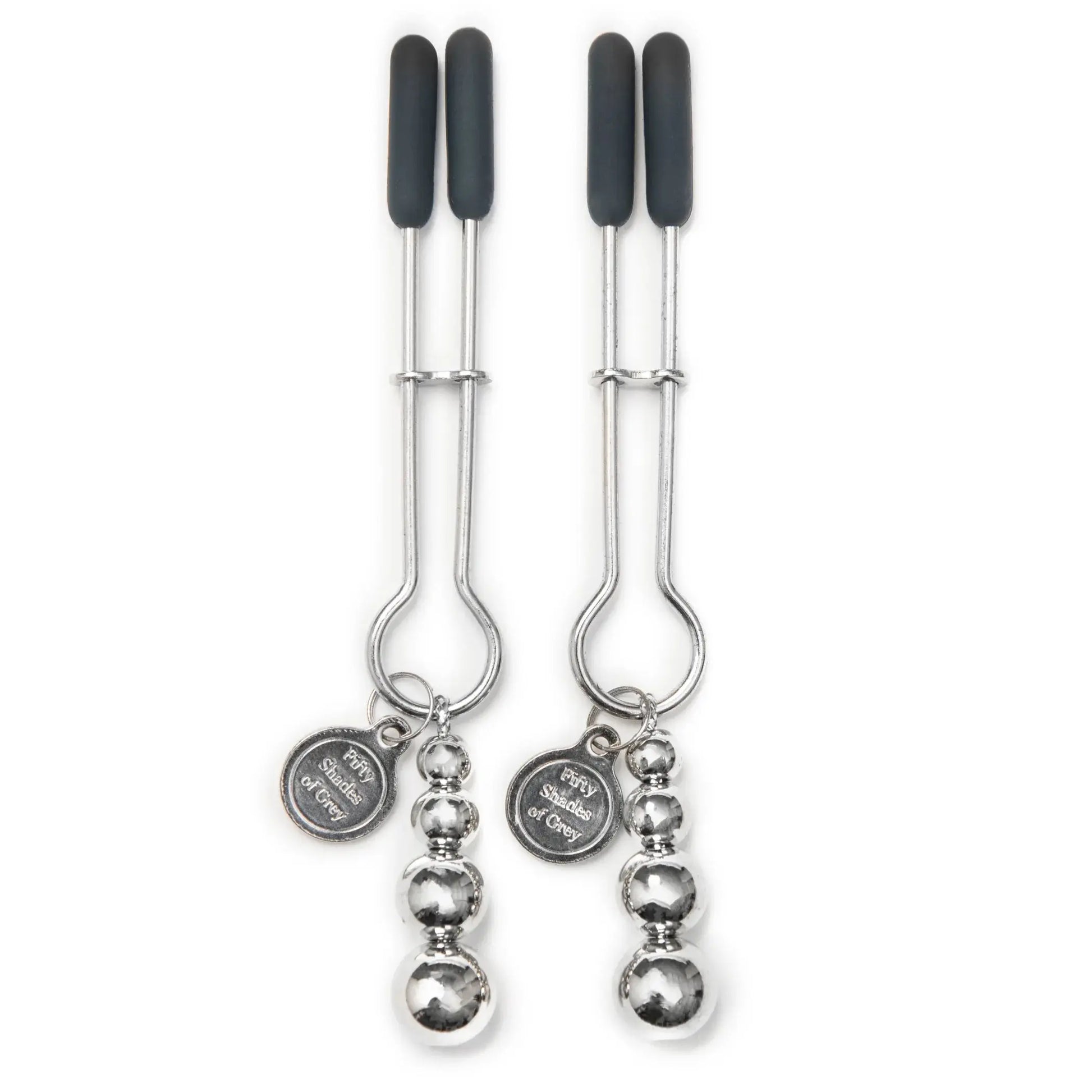 FIFTY SHADES ADJUSTABLE NIPPLE CLAMPS Love Honey