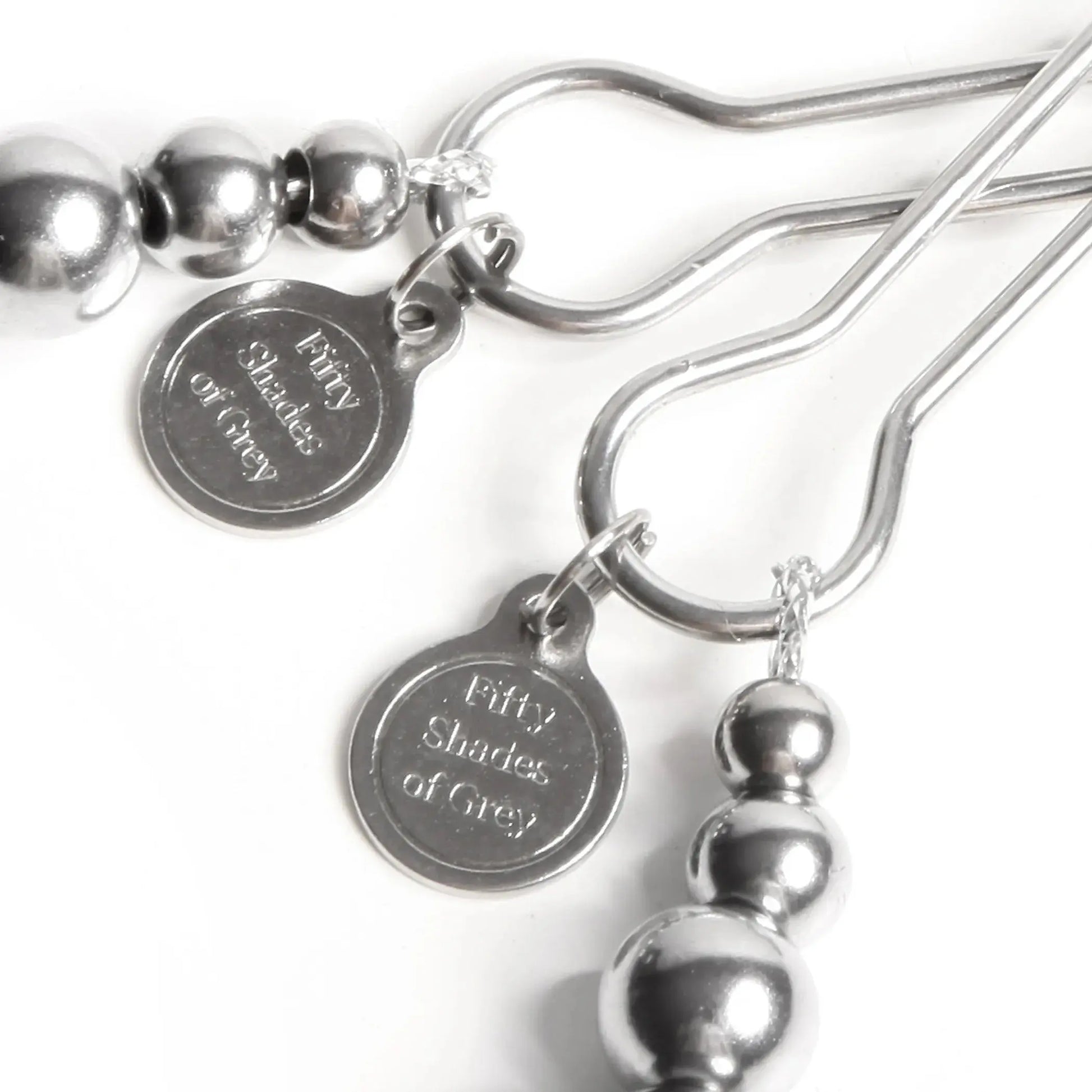 FIFTY SHADES ADJUSTABLE NIPPLE CLAMPS Love Honey