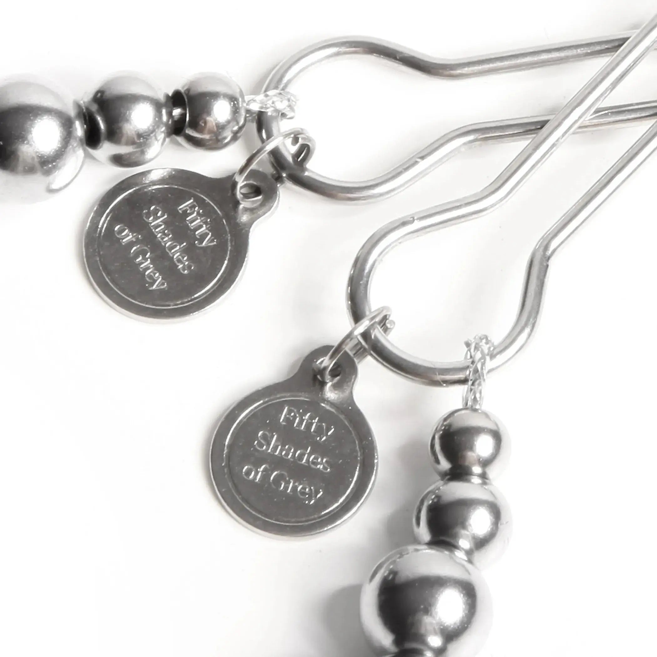 FIFTY SHADES ADJUSTABLE NIPPLE CLAMPS Love Honey