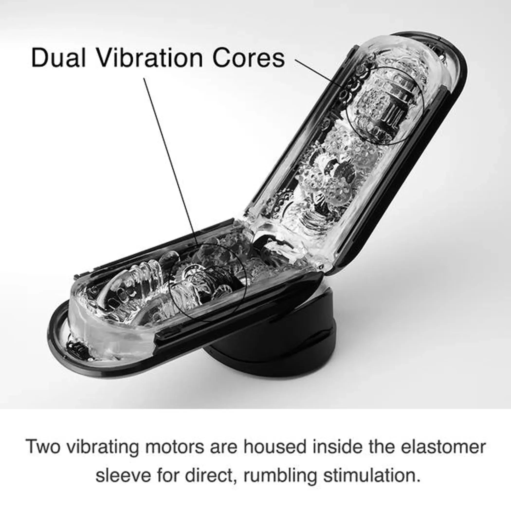 FLIP ZERO ELECTRONIC VIBRATION BLACK (NET) TENGA