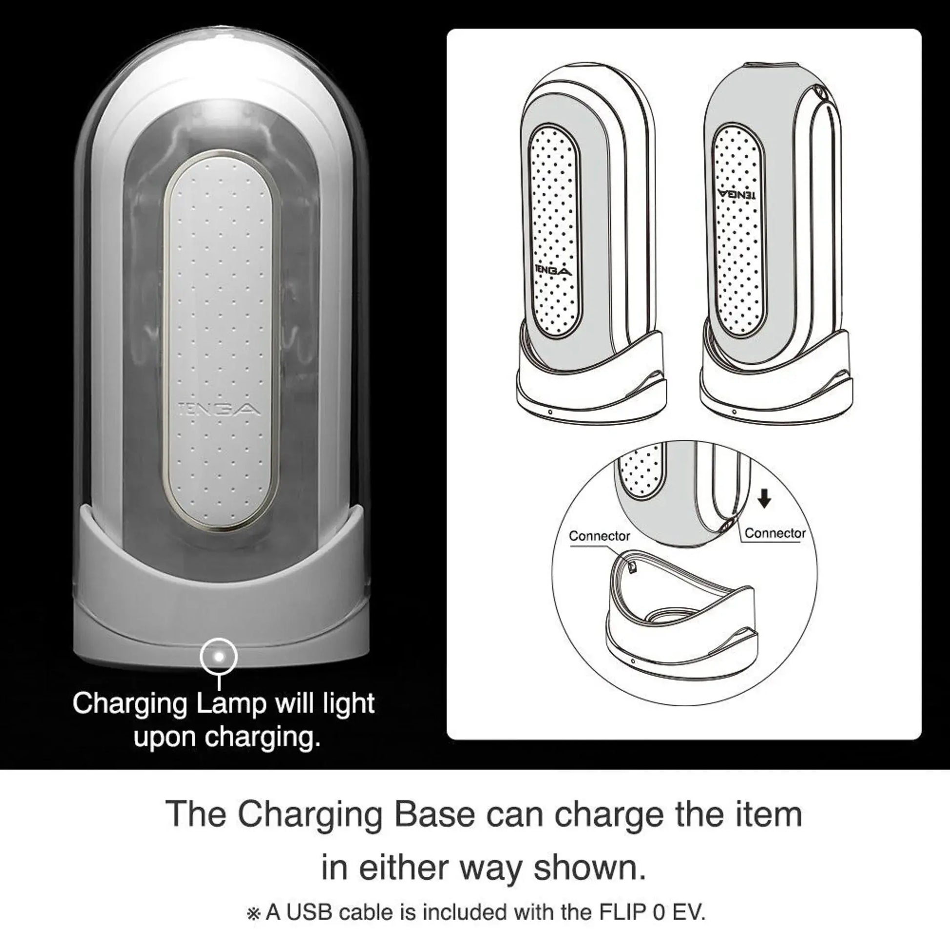 FLIP ZERO ELECTRONIC VIBRATION WHITE (NET) TENGA