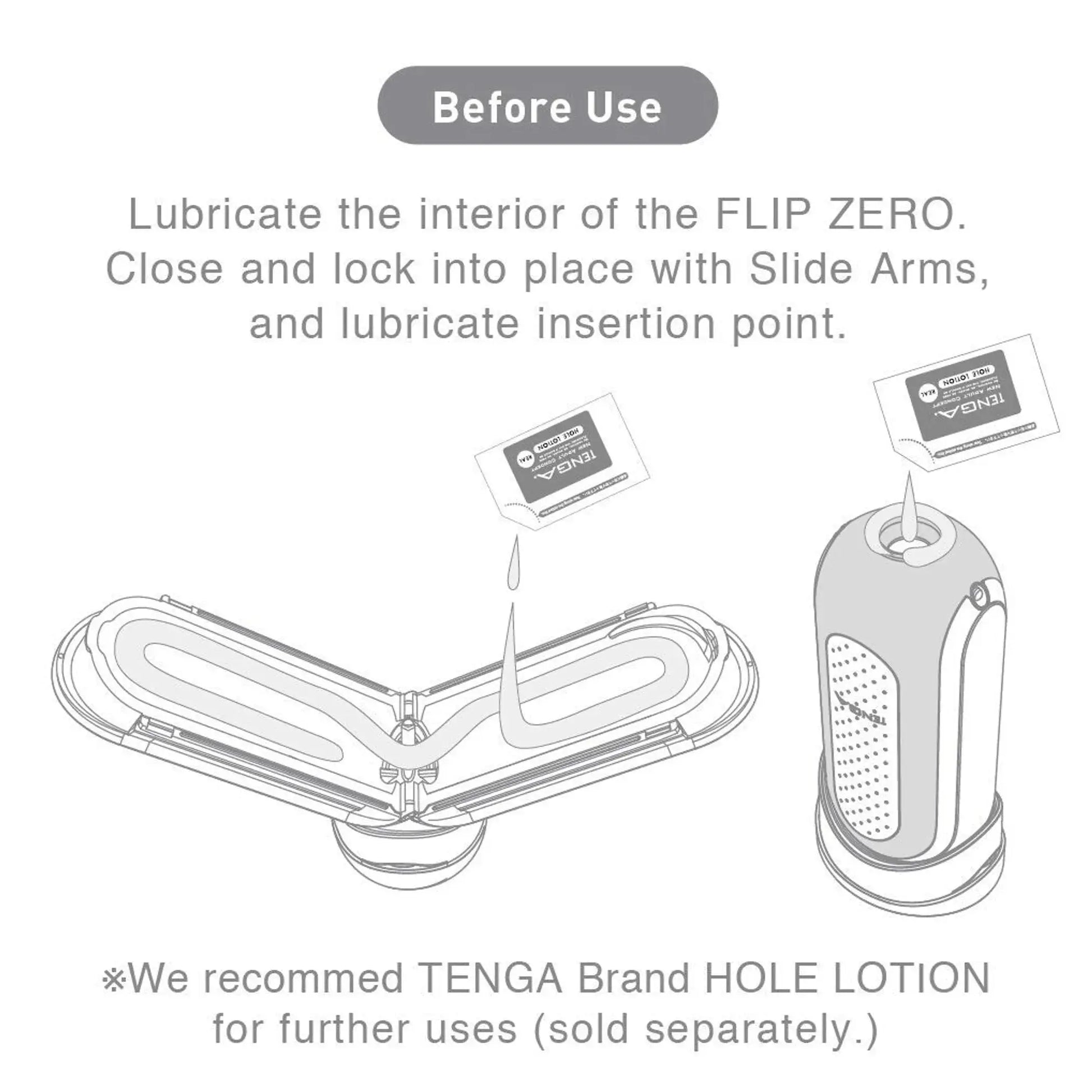 FLIP ZERO WHITE (NET) TENGA