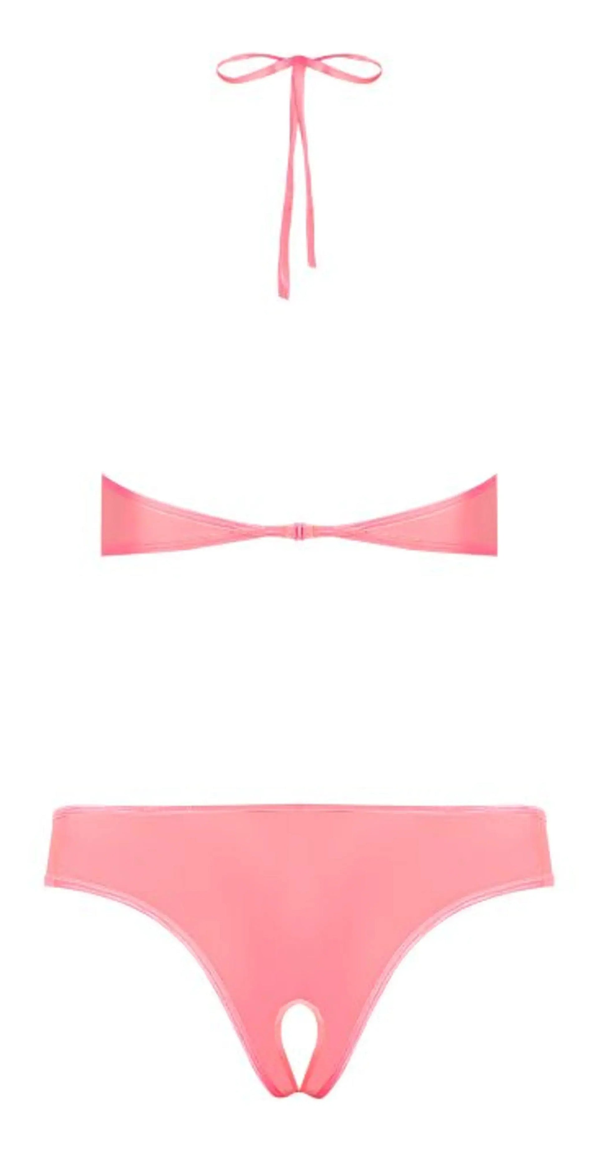 FOREVER MESH UNDERBOOB TEDDY CORAL 2XL Magic Silk Lingerie