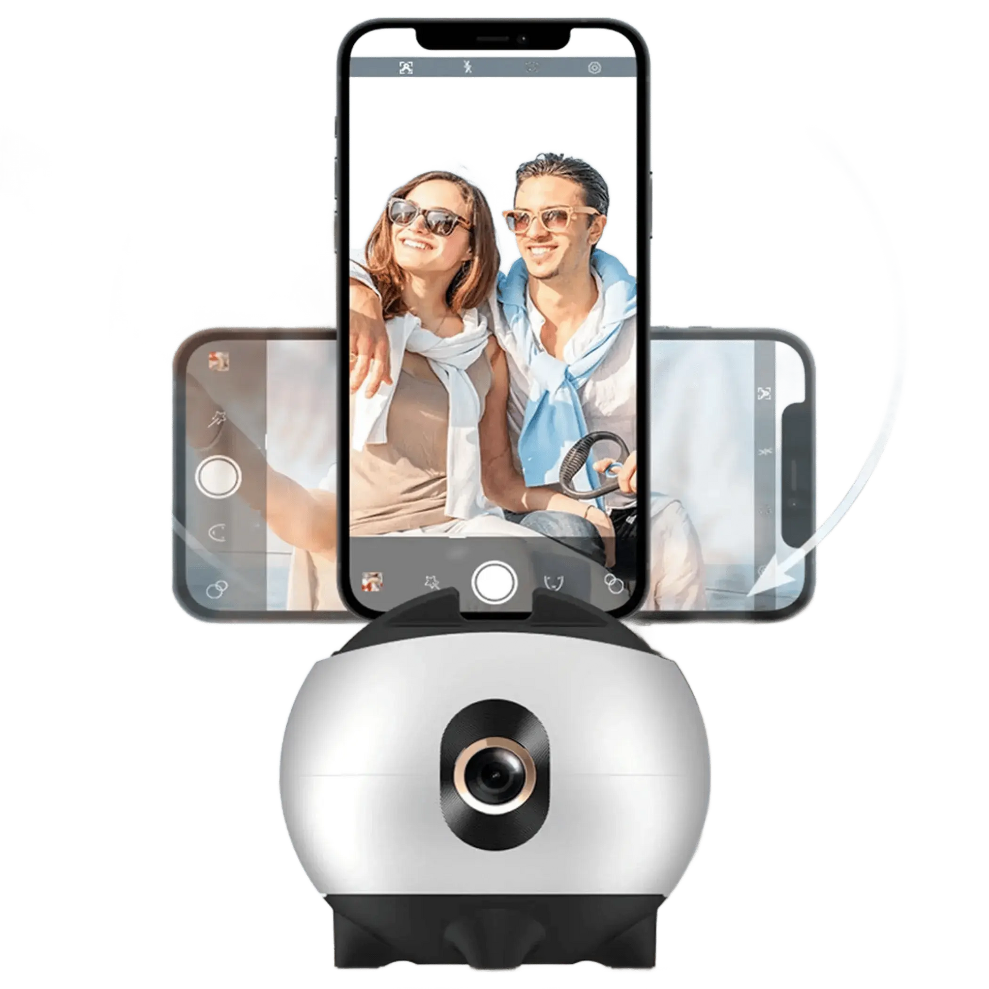Face Recognition 360 AI Based Photo And Video Shooting Gimble Stand For Your Smartphone Vista Shops