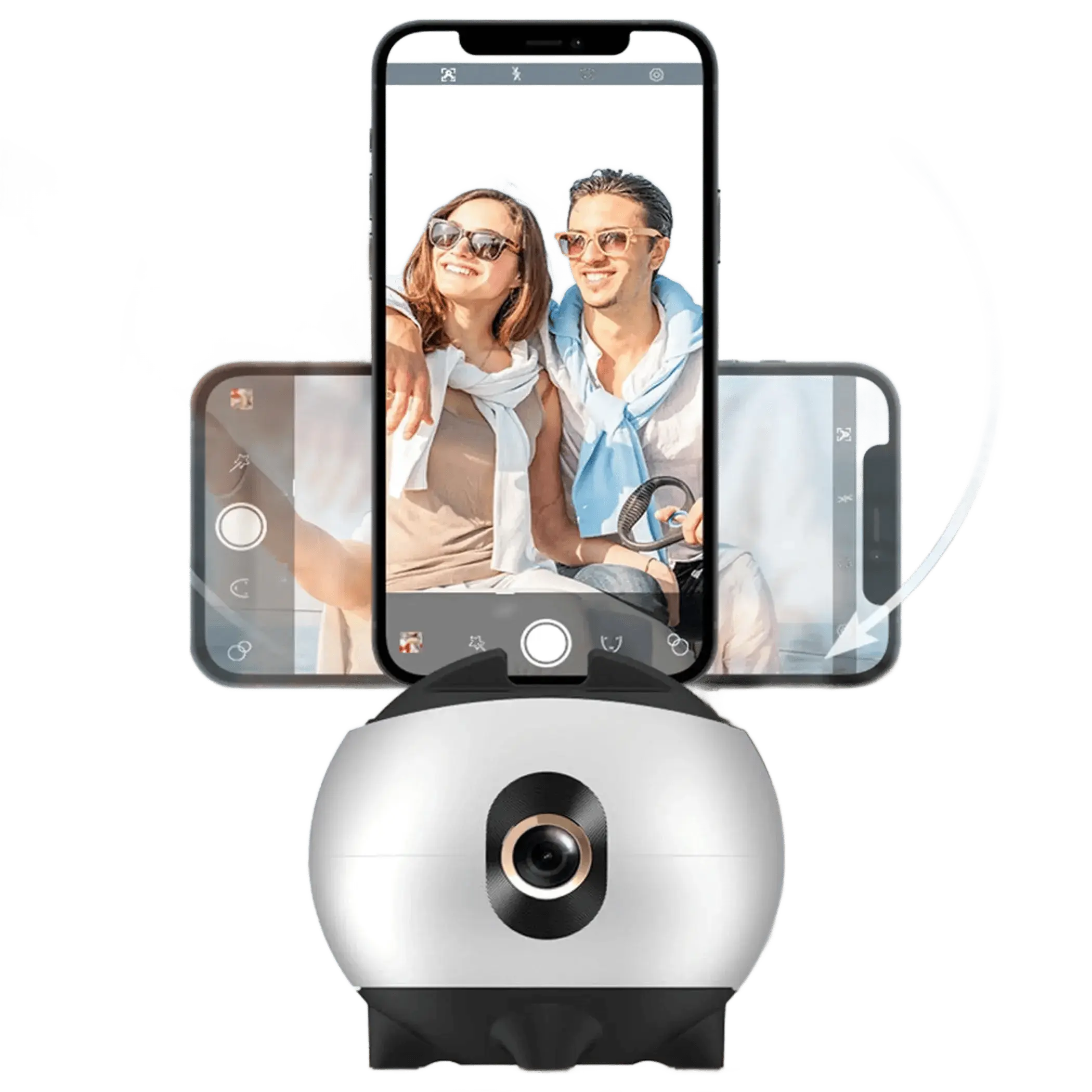 Face Recognition 360 AI Based Photo And Video Shooting Gimble Stand For Your Smartphone Vista Shops
