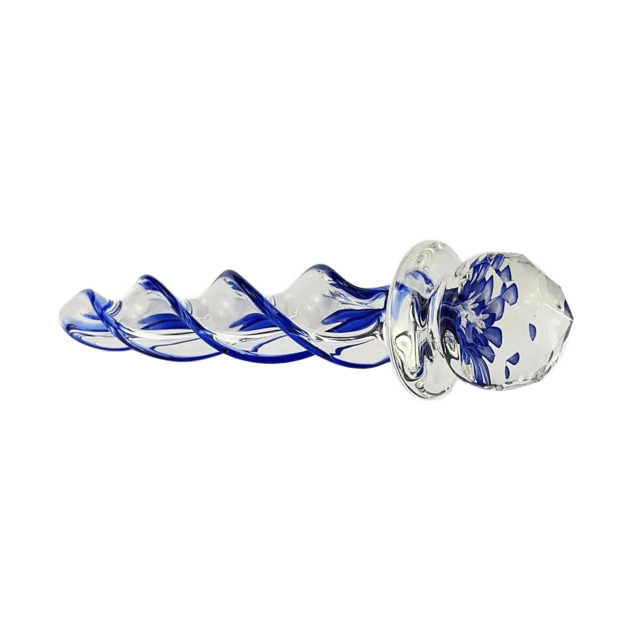 Faceted Implosion Twist Dildo Crystal Delights