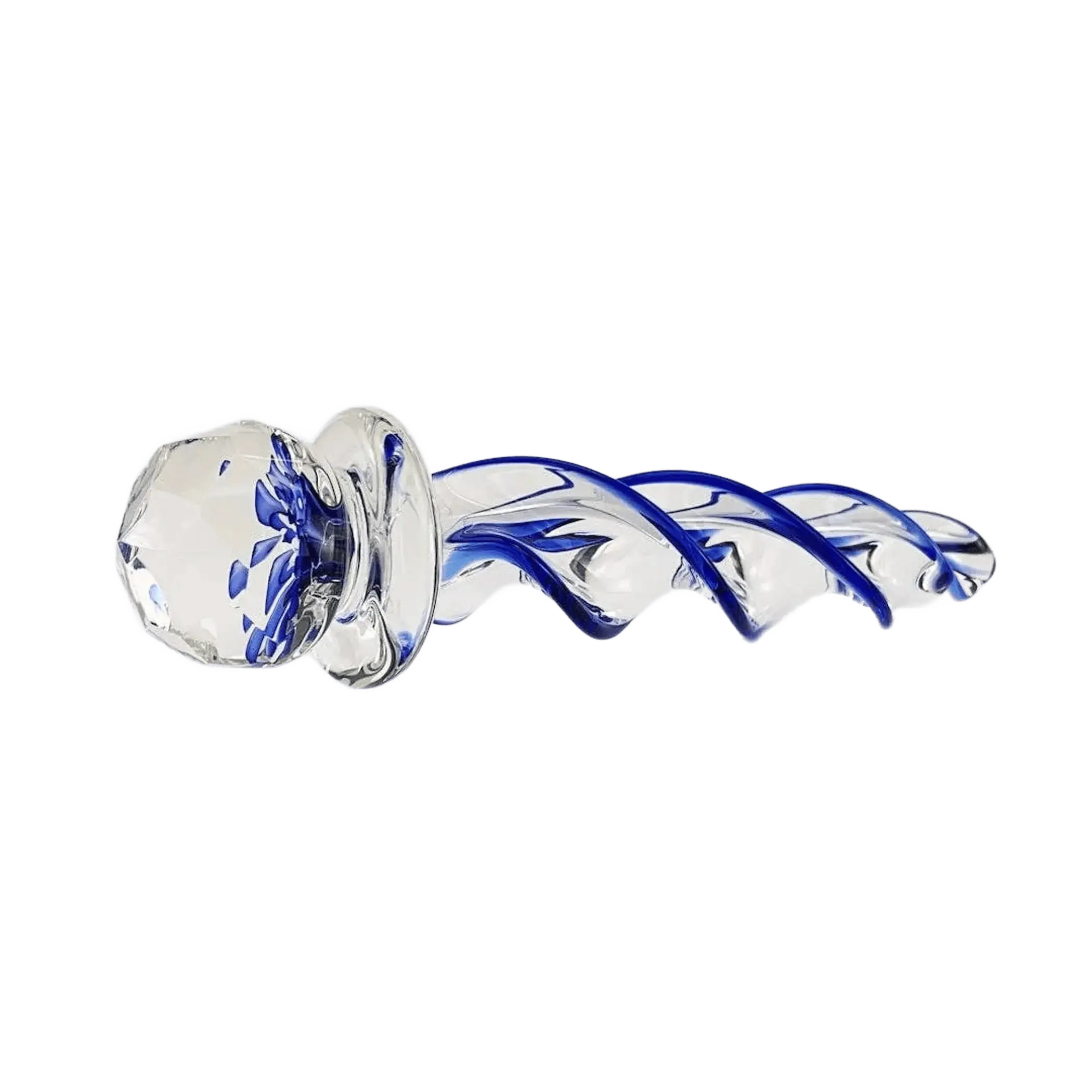 Faceted Implosion Twist Dildo Crystal Delights