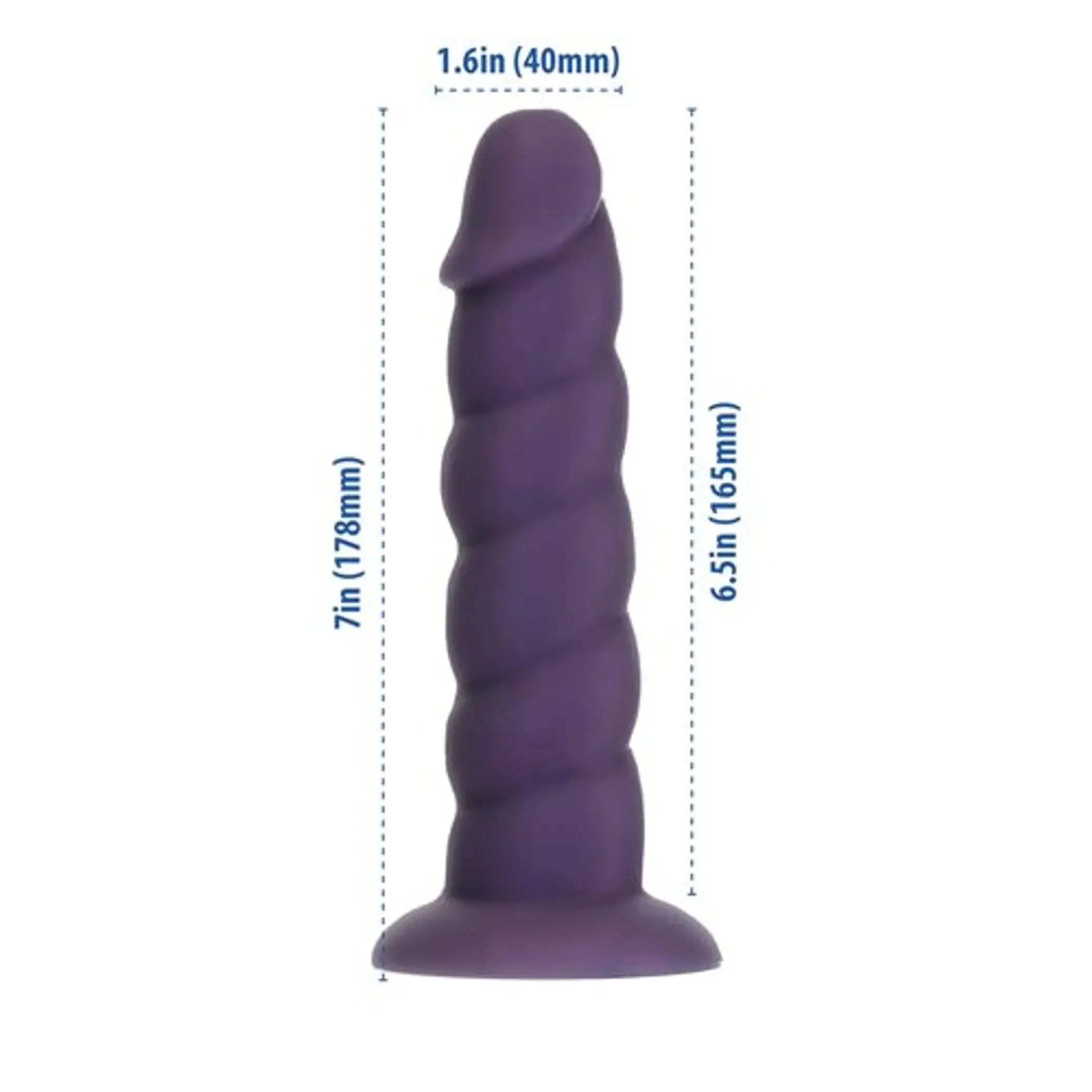 Fantasy Addiction 7-Inch Unicorn Purple With Bullet BMS Enterprises