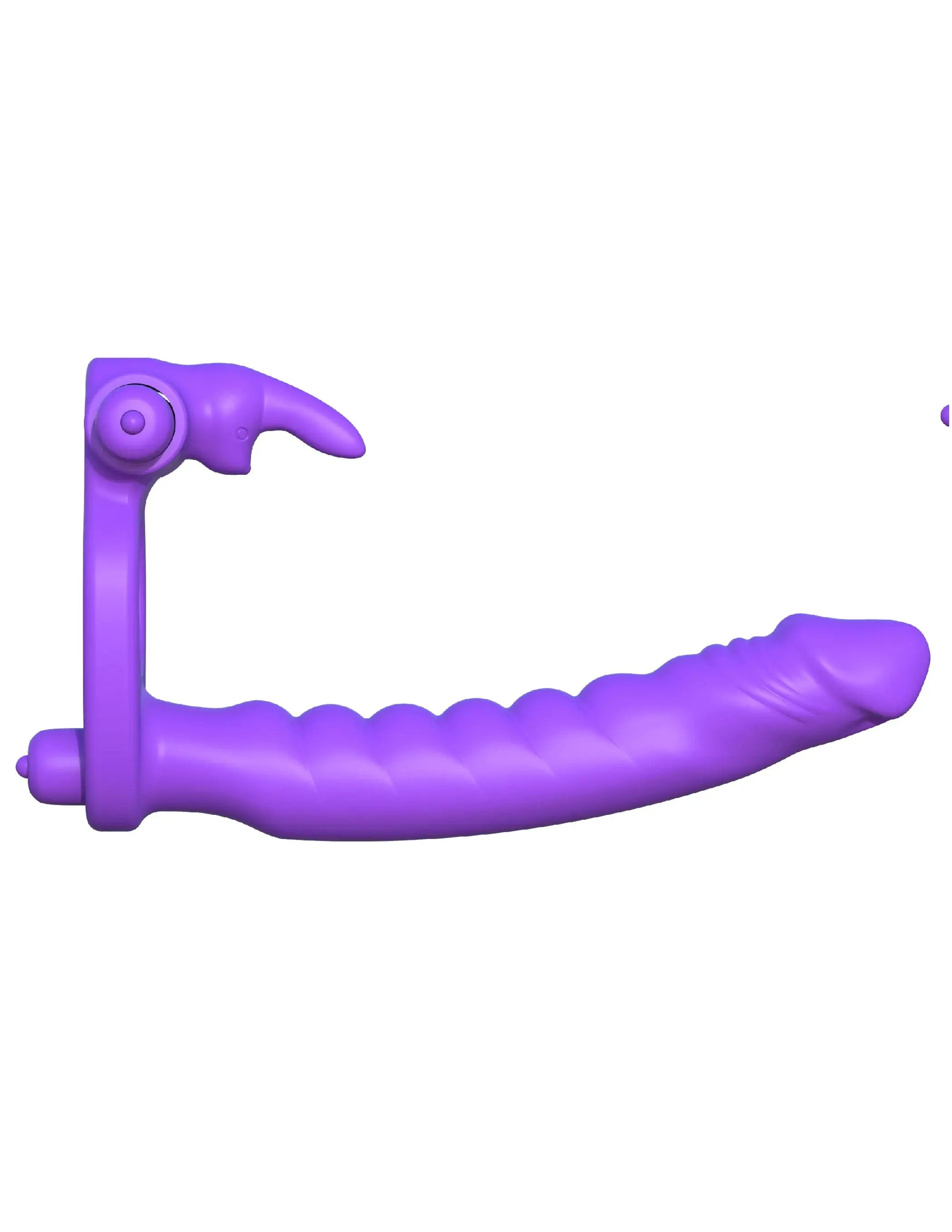 Fantasy C-Ringz Double Penetrator Rabbit Pipedream Products