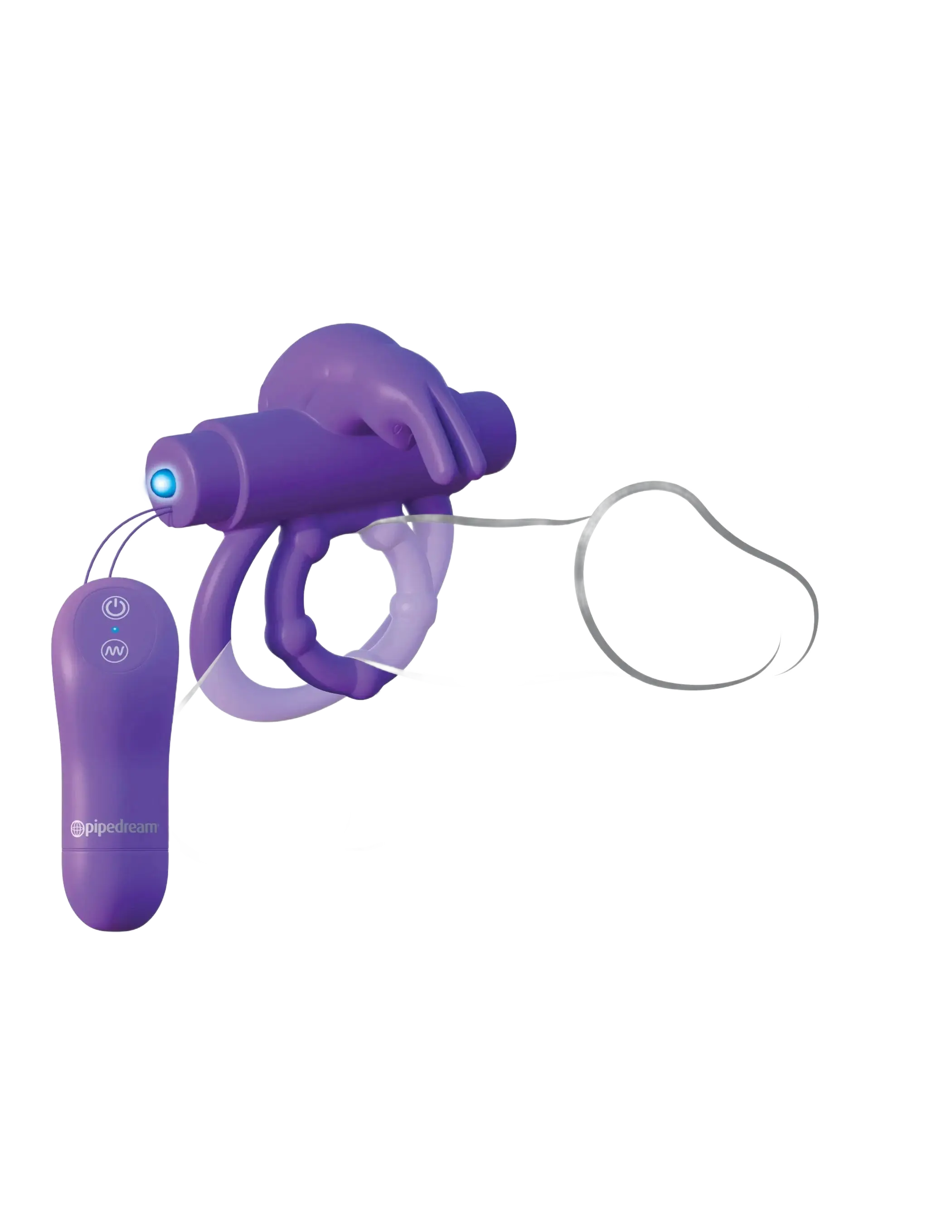 FANTASY C-RINGZ REMOTE RABBIT RING Pipedream Products