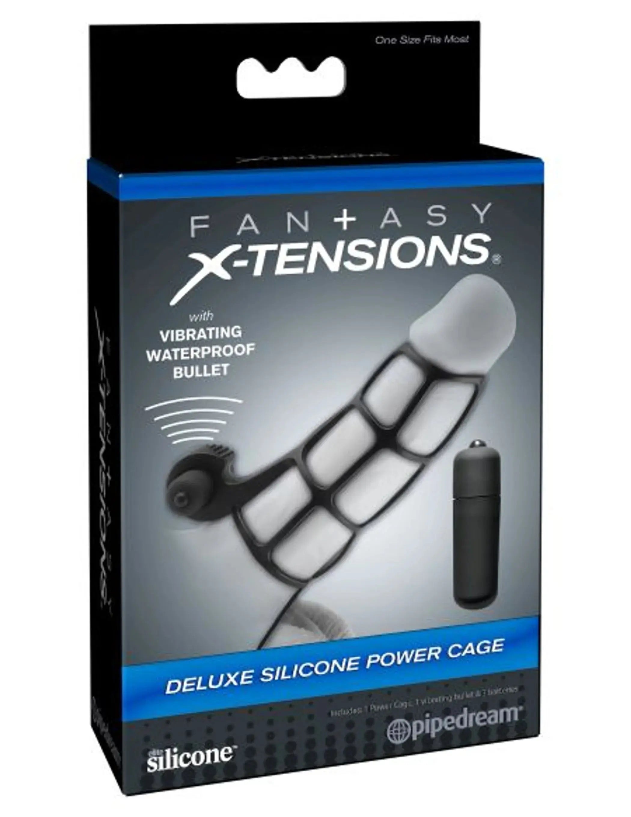 Fantasy X-Tensions Deluxe Silicone Power Cage Pipedream Products