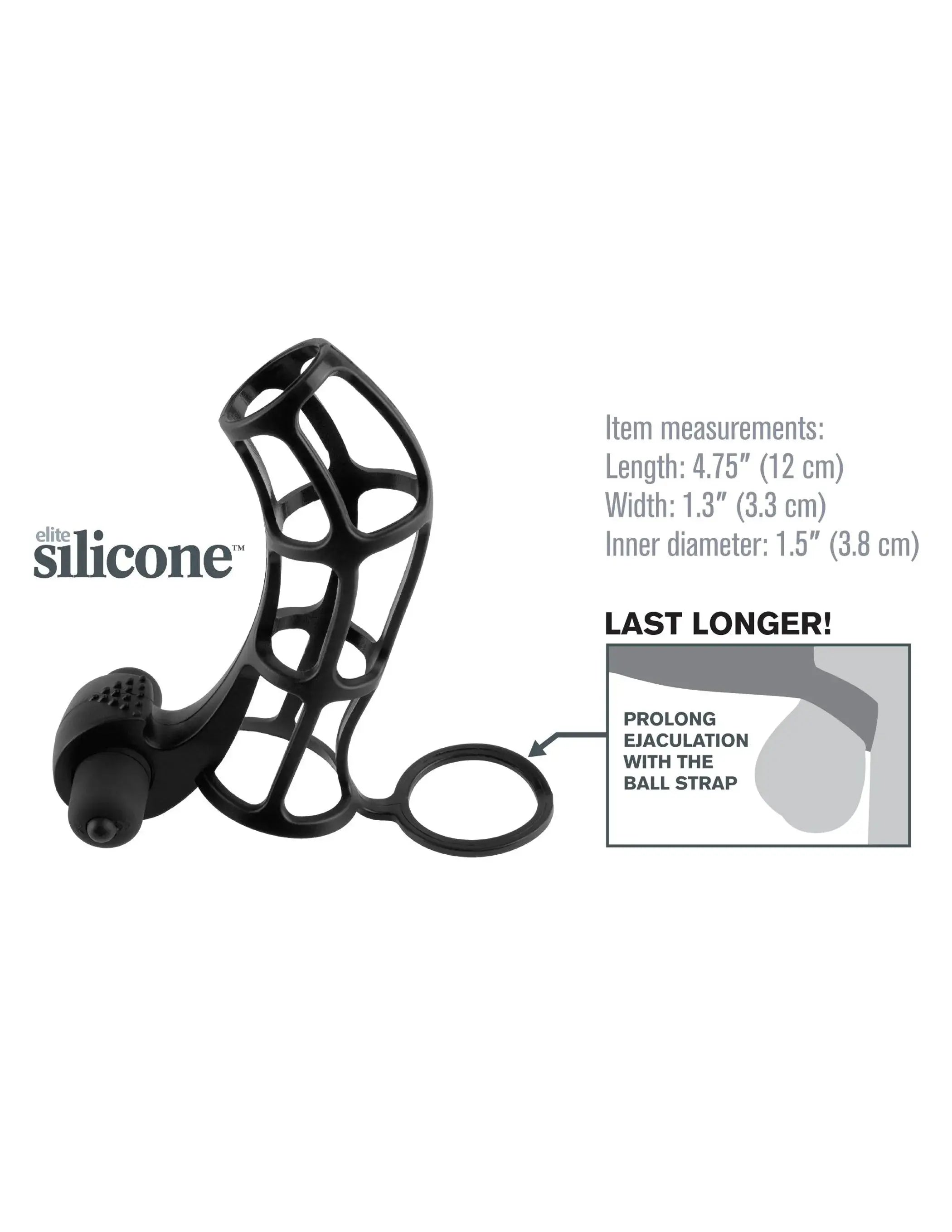 Fantasy X-Tensions Deluxe Silicone Power Cage Pipedream Products