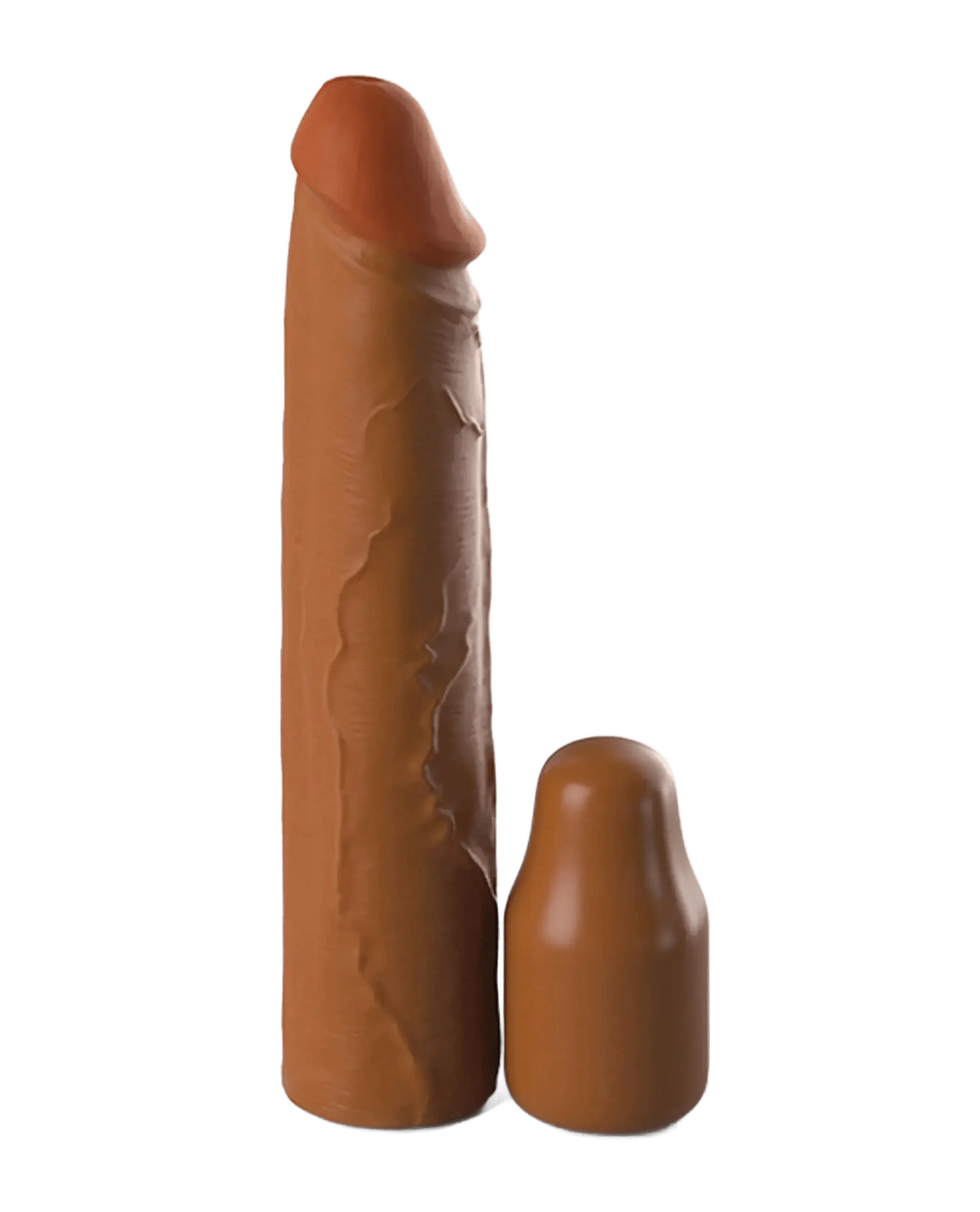 FANTASY X-TENSIONS ELITE 8IN SLEEVE W/ 2IN PLUG TAN Pipedream Products