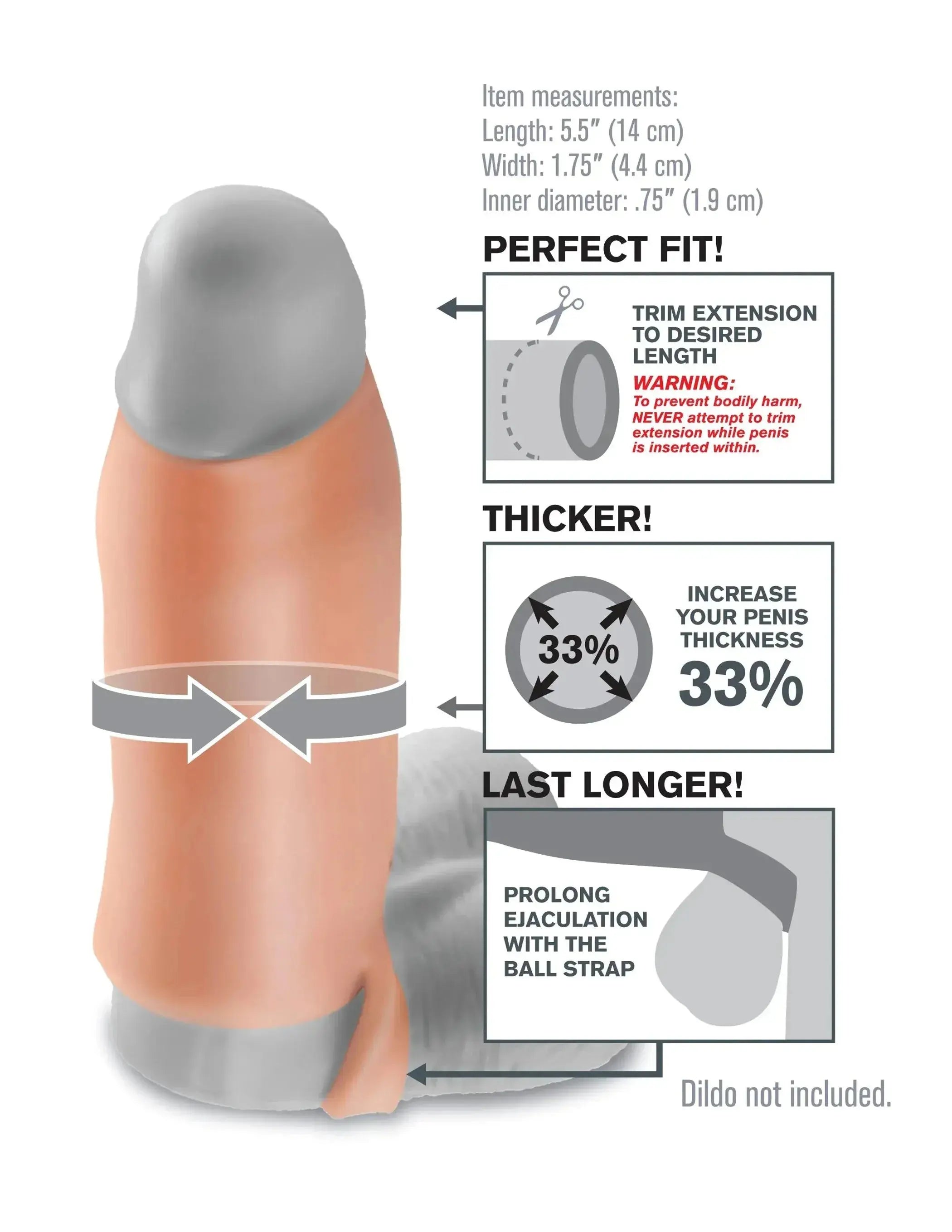 Fantasy X-Tensions Real Feel Enhancer Pipedream Products