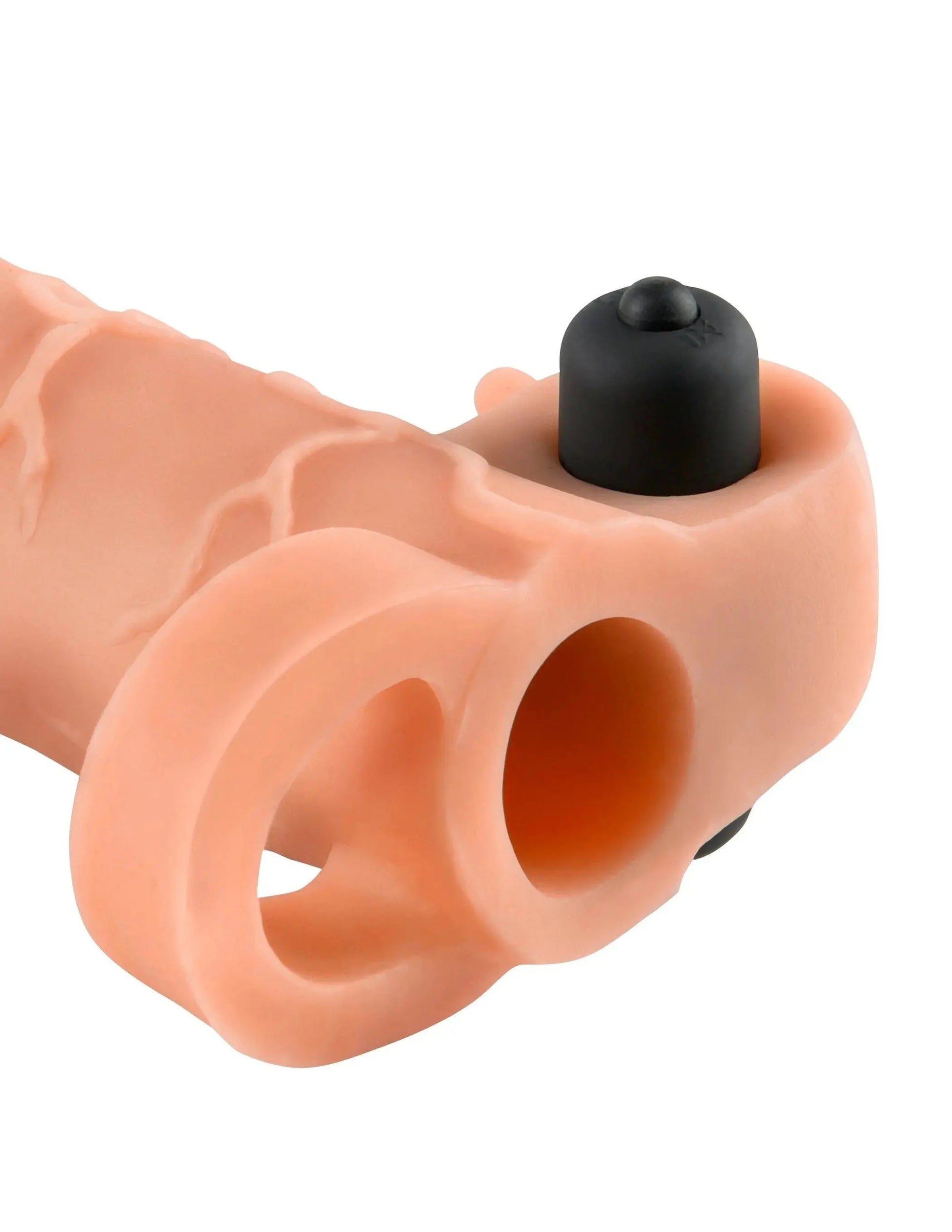 Fantasy X-Tensions Vibrating Real Feel 2-Inch Extension Pipedream Products