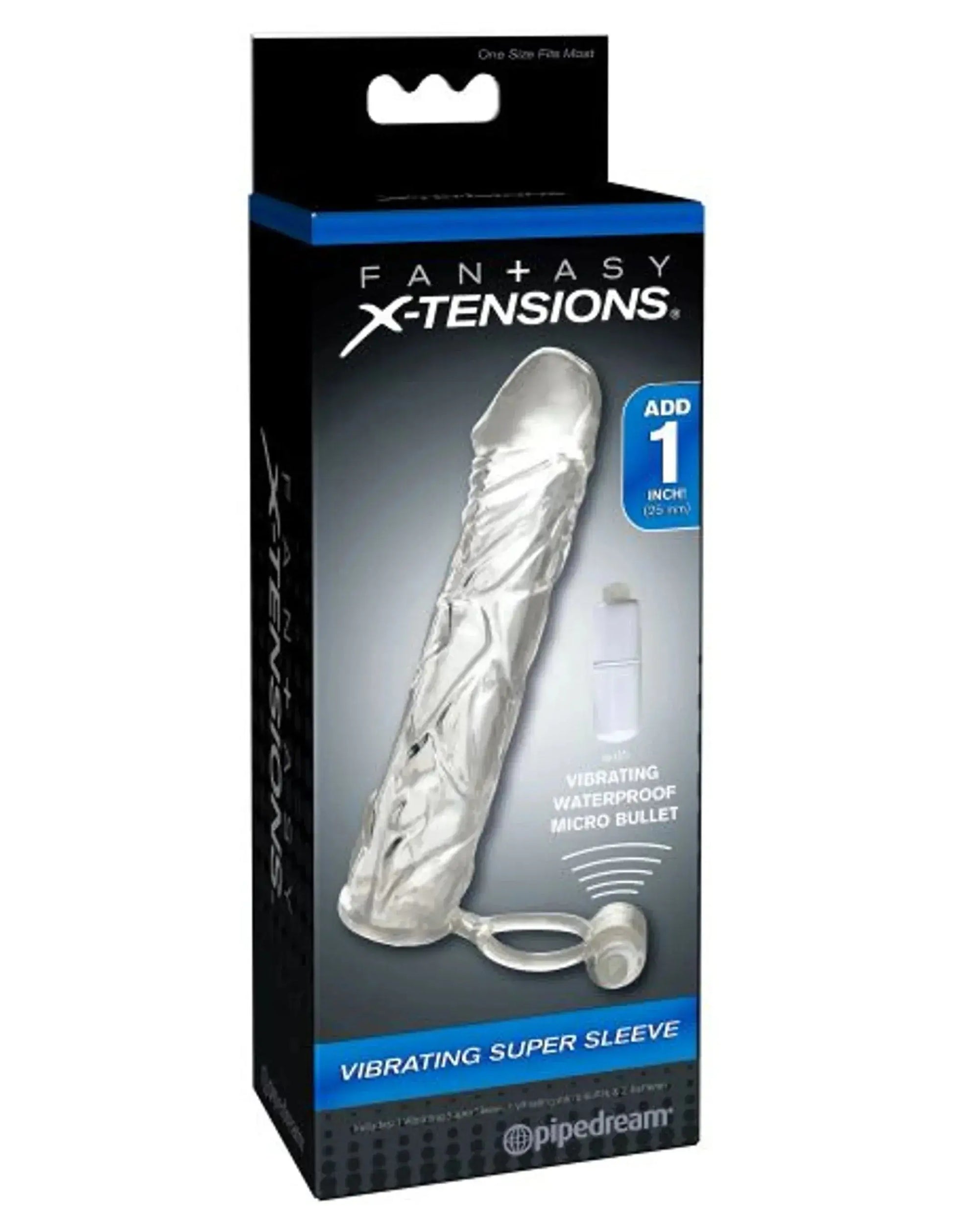 Fantasy X-Tensions Vibrating Sleeve Pipedream Products