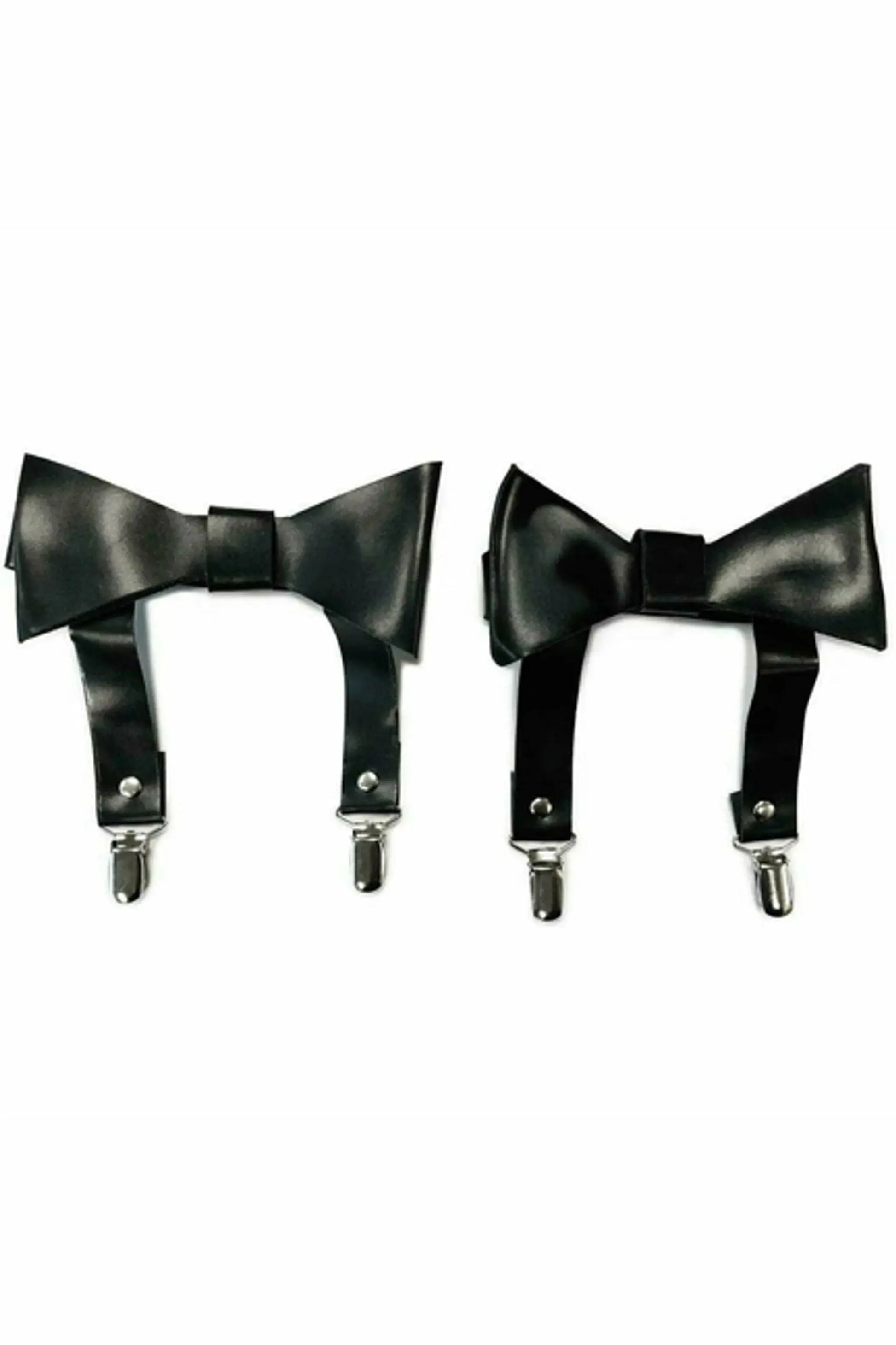 Faux Leather Garters Daisy Corsets
