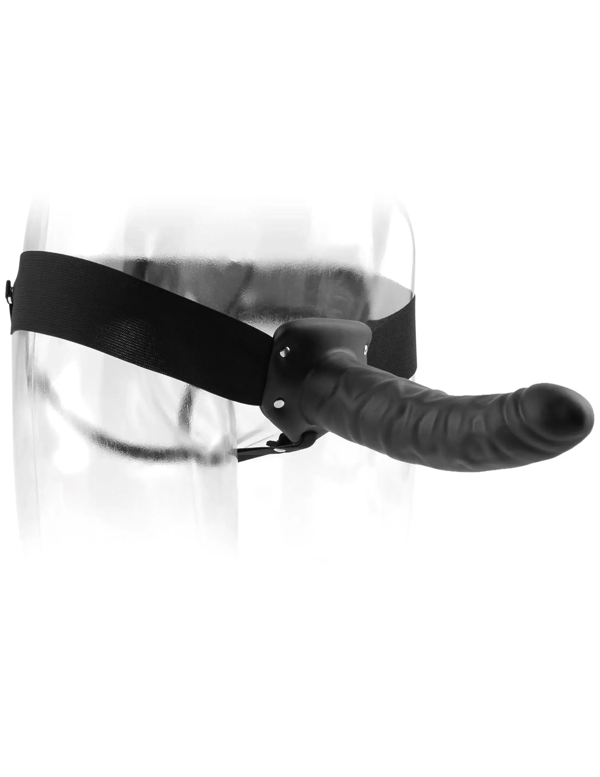 Fetish Fantasy 8-Inch Hollow Strap-On Black Pipedream Products