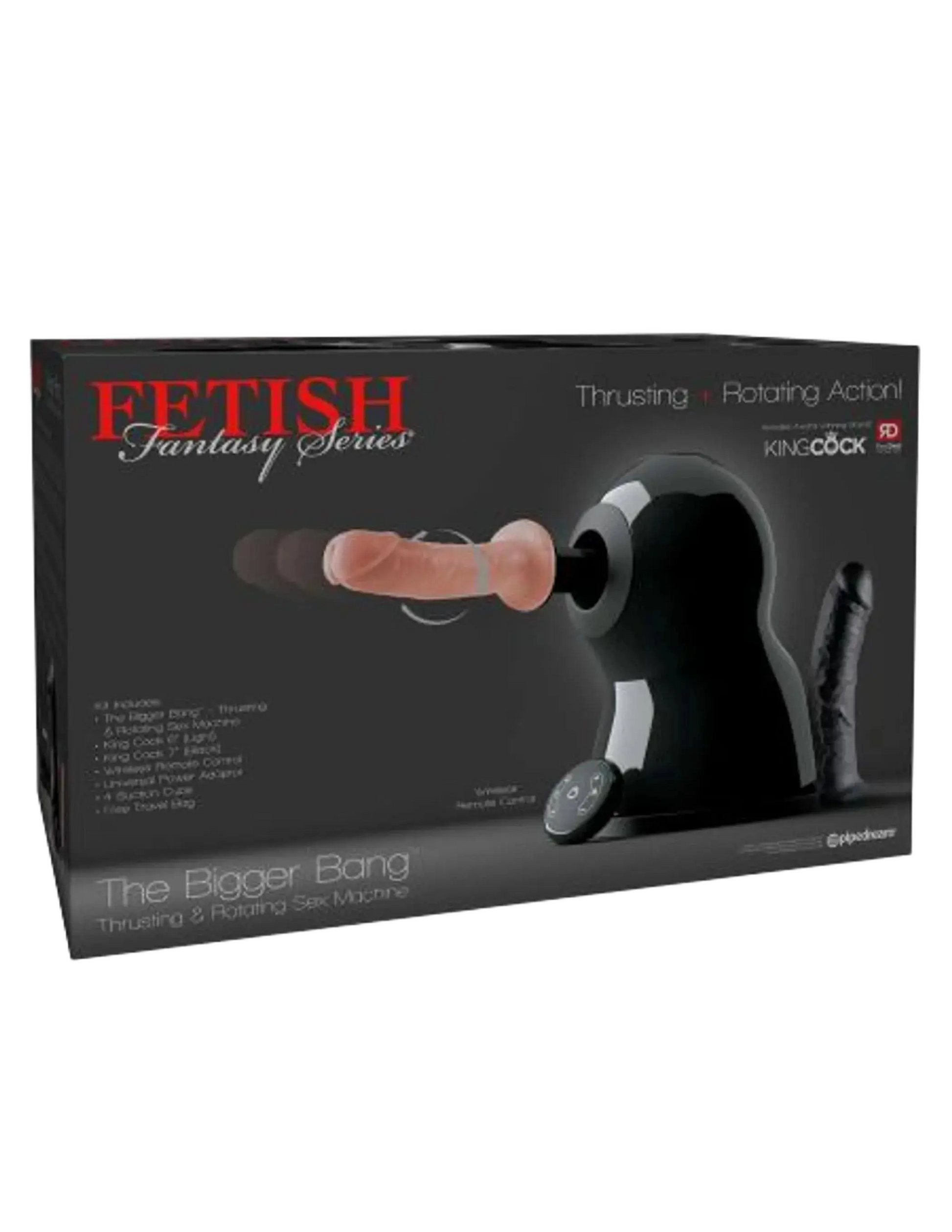 FETISH FANTASY BIGGER BANG THRUSTING & ROTATING SEX MACHINE Pipedream Products
