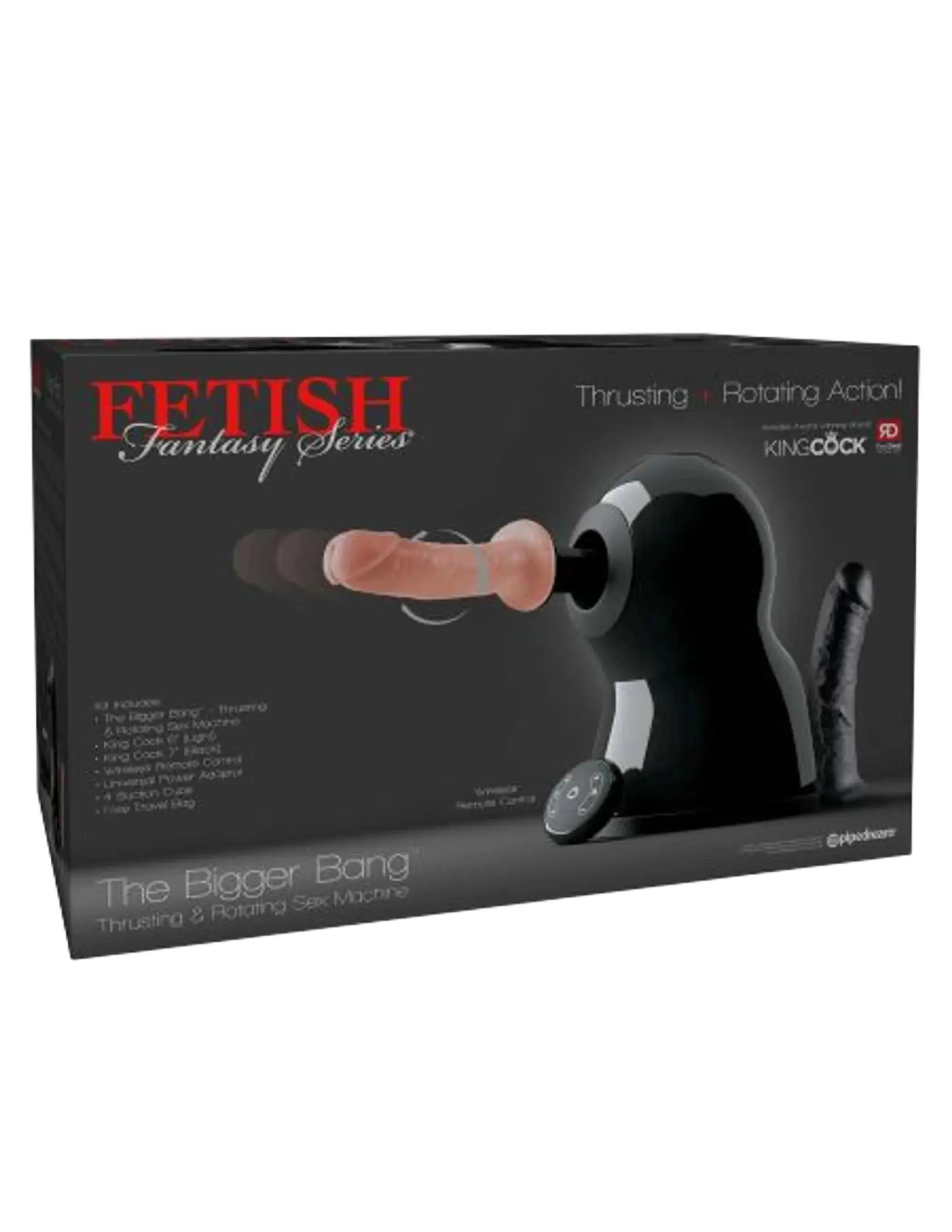 FETISH FANTASY BIGGER BANG THRUSTING & ROTATING SEX MACHINE Pipedream Products