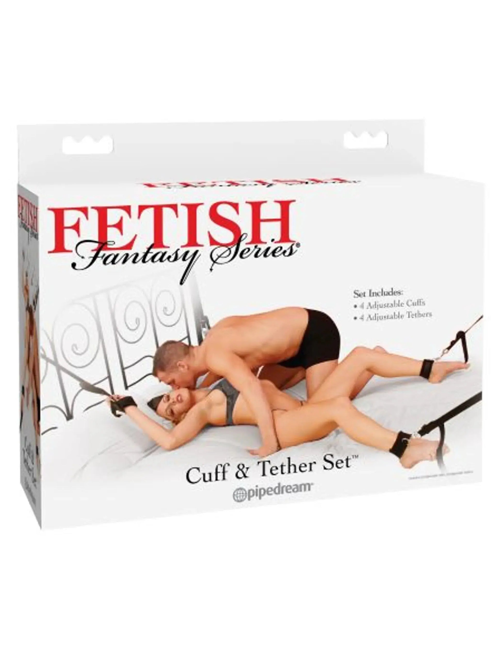 Fetish Fantasy Cuff and Tether Set Pipedream Products