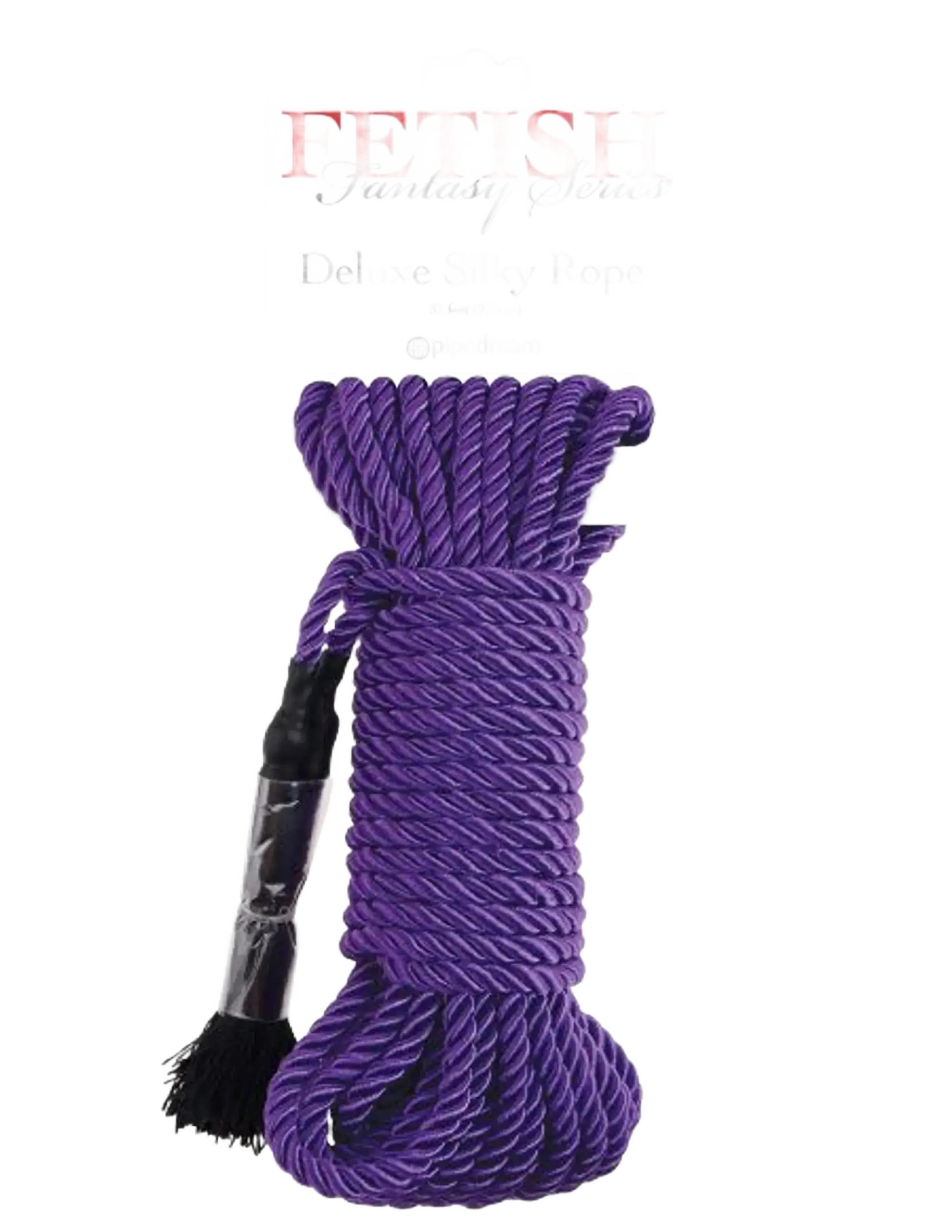 FETISH FANTASY SERIES DELUXE SILK ROPE PURPLE Pipedream Products