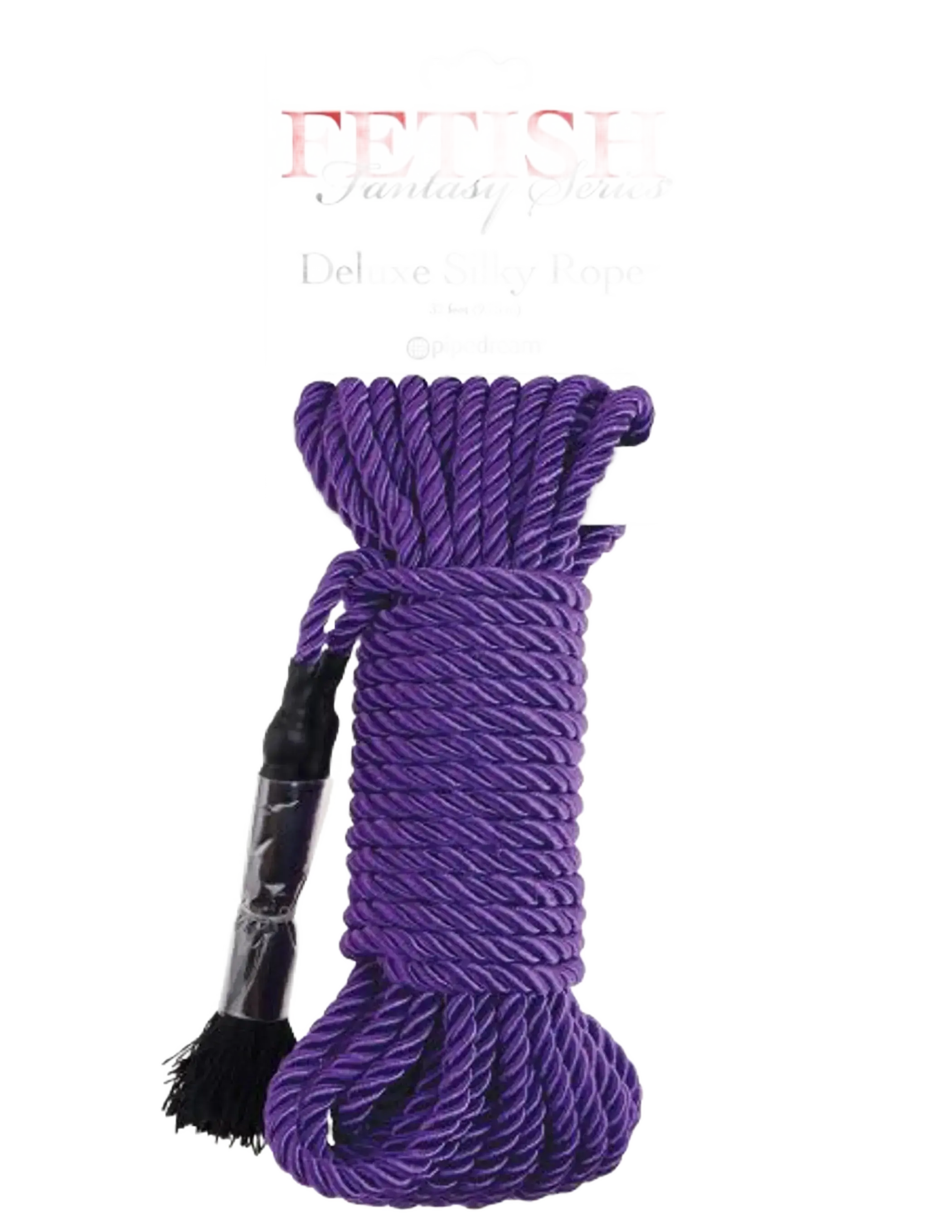 FETISH FANTASY SERIES DELUXE SILK ROPE PURPLE Pipedream Products