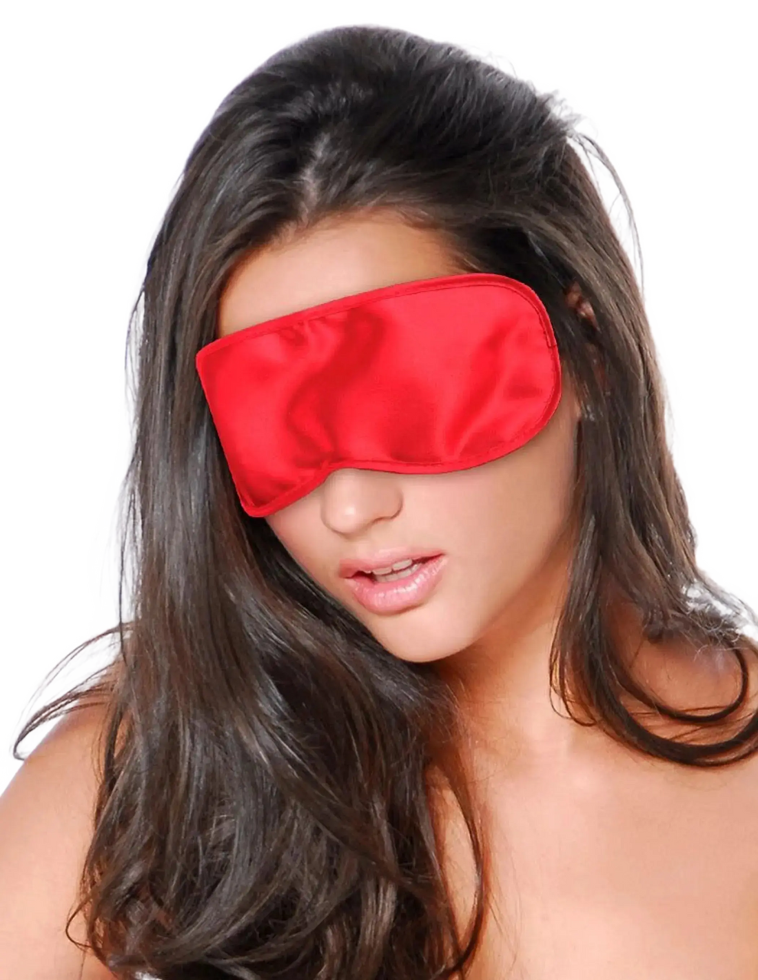 FETISH FANTASY LOVE MASK-RED SATIN Pipedream Products