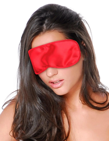 FETISH FANTASY LOVE MASK-RED SATIN Pipedream Products