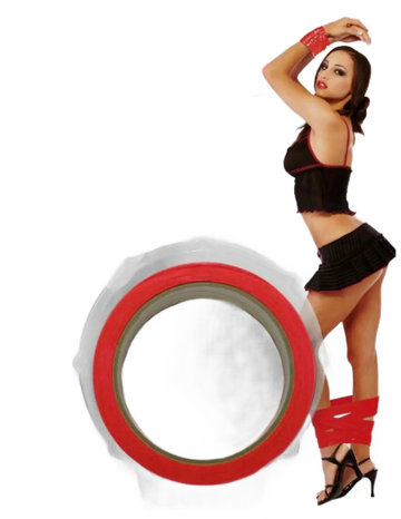FETISH FANTASY PLEASURE TAPE RED Pipedream Products