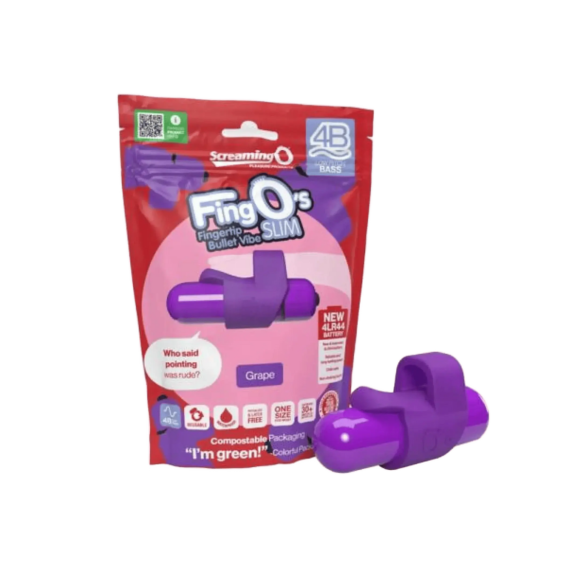 SCREAMING O 4B FINGO SLIM GRAPE (BASS) Screaming O