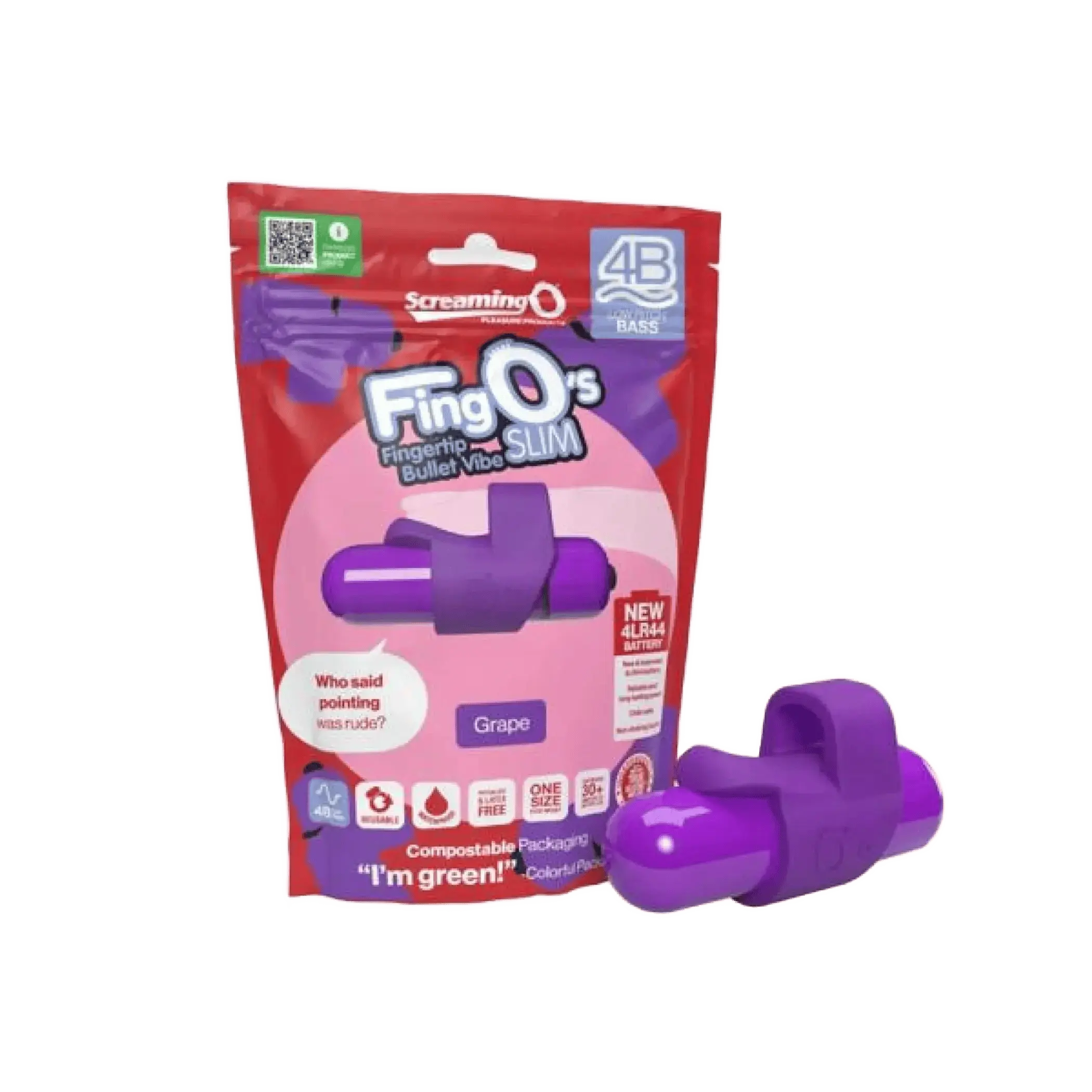 SCREAMING O 4B FINGO SLIM GRAPE (BASS) Screaming O