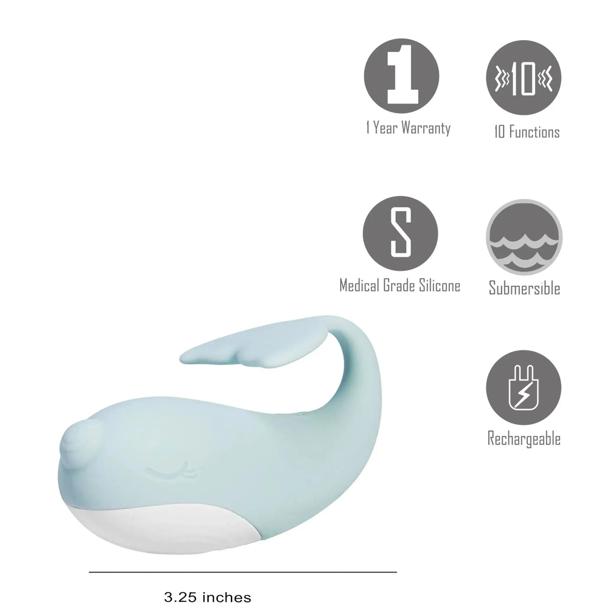 Finn Silicone Dolphin Vibrator Maia Toys